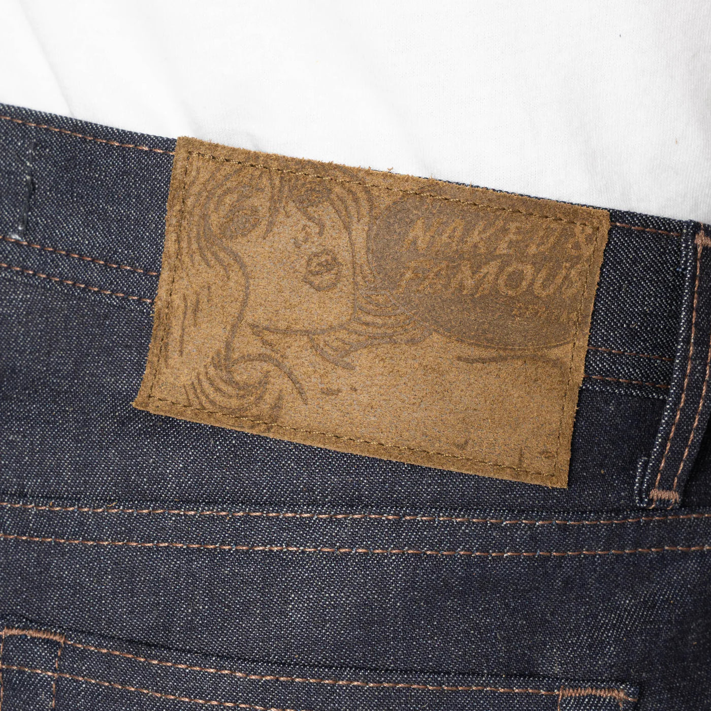 Naked & Famous - Weird Guy in Hemp Blend Selvedge Indigo