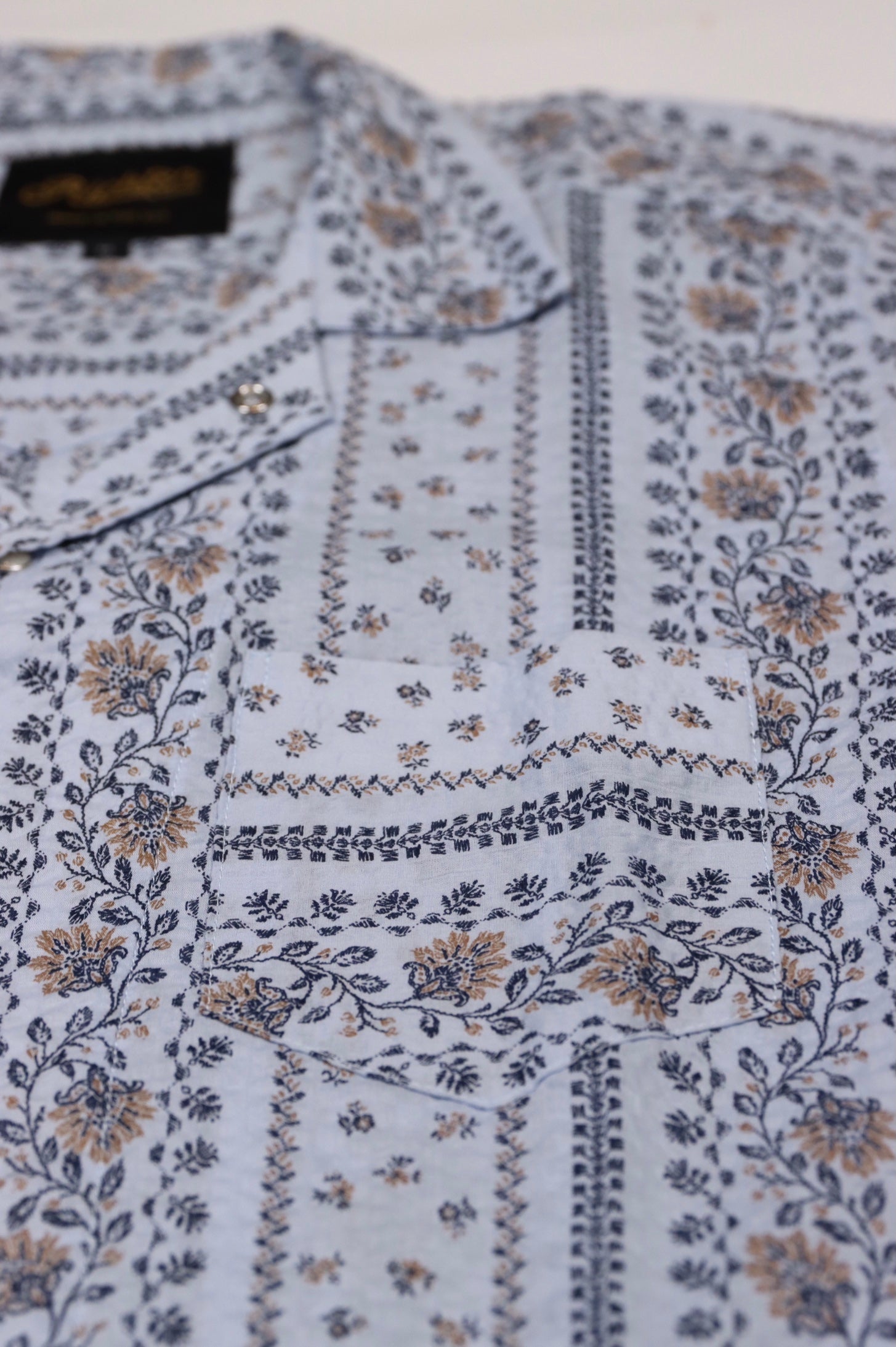 Richter- Salado Summer Woven Sky Blue Floral