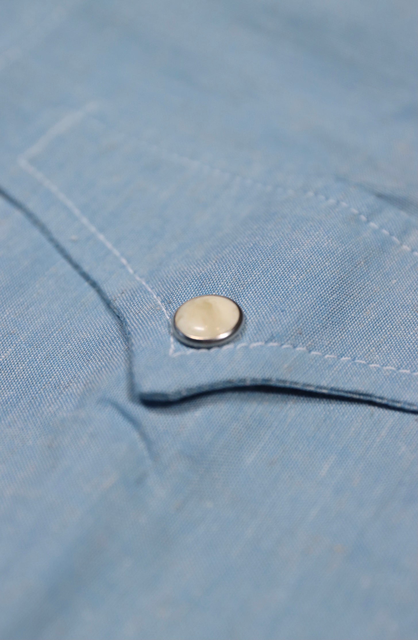 Richter- Vintage Chambray Open Collar