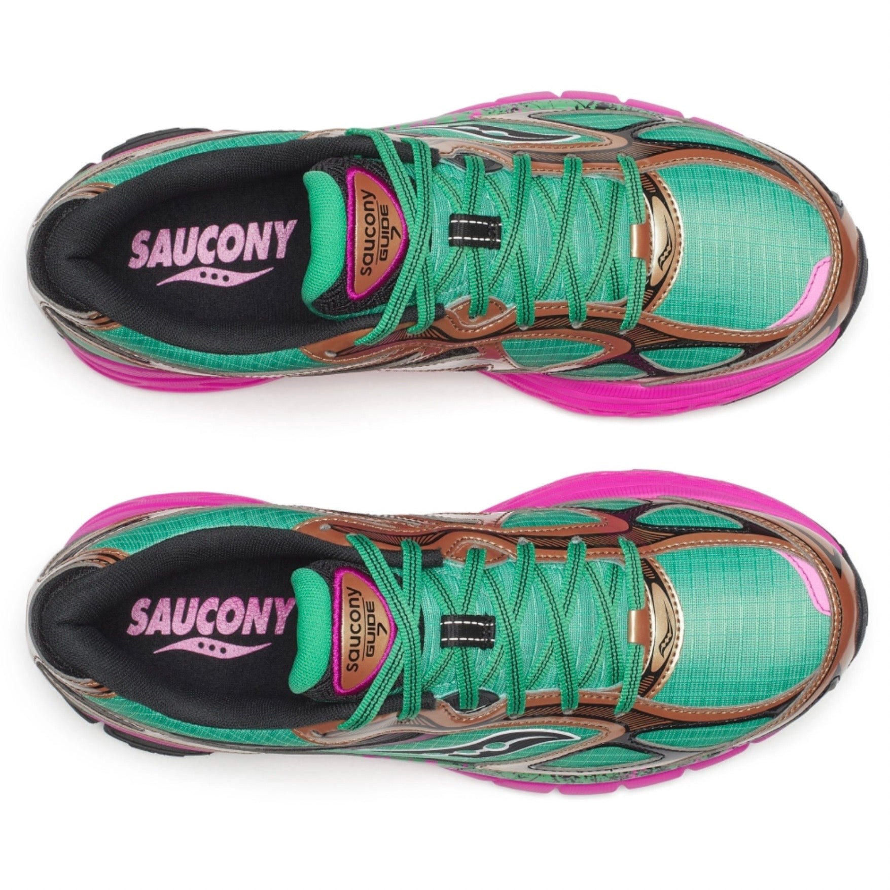 Saucony - Progrid Guide 7 in Green Bronze