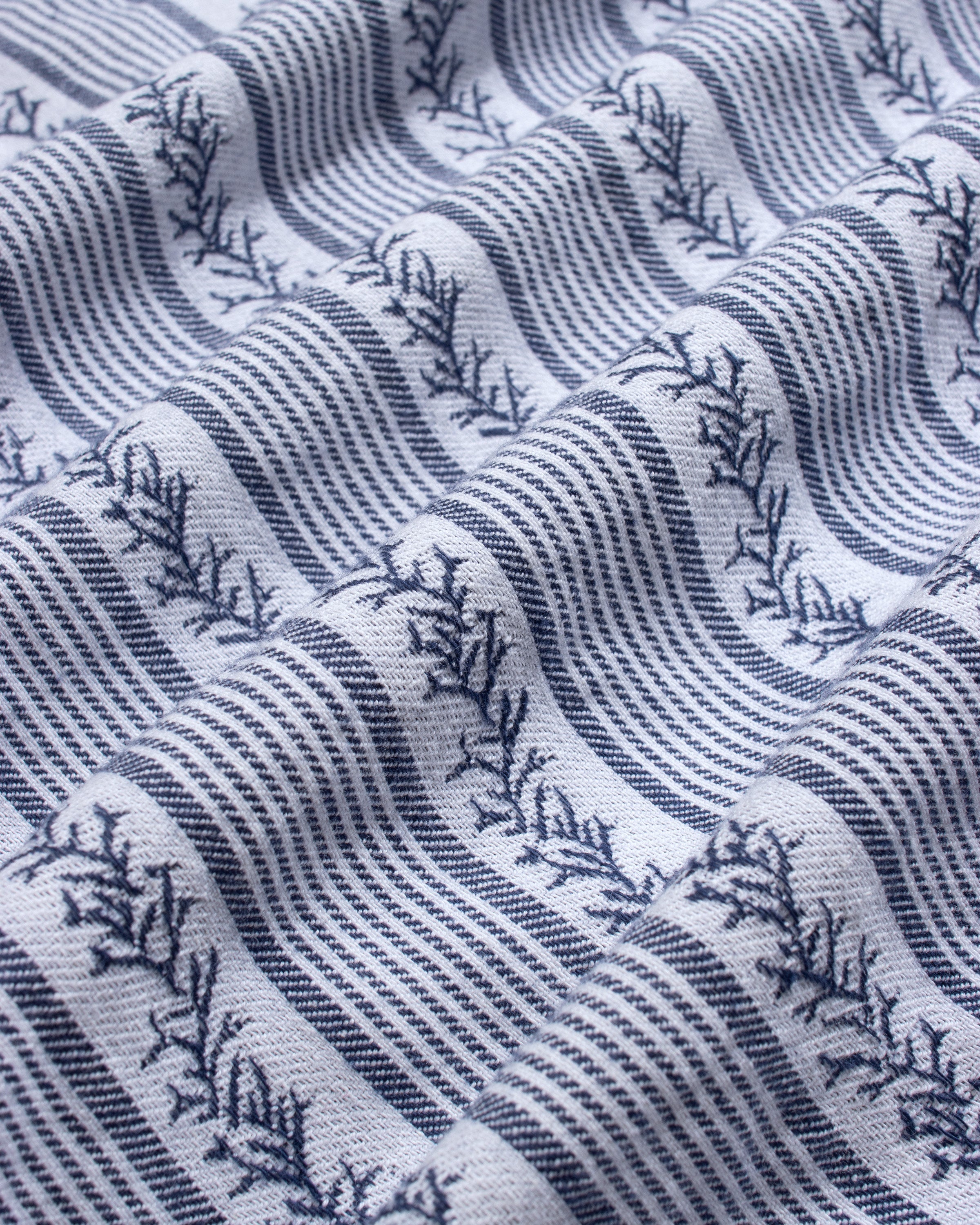 Far Afield - Selleck Shirt in Higher Stripe Floral