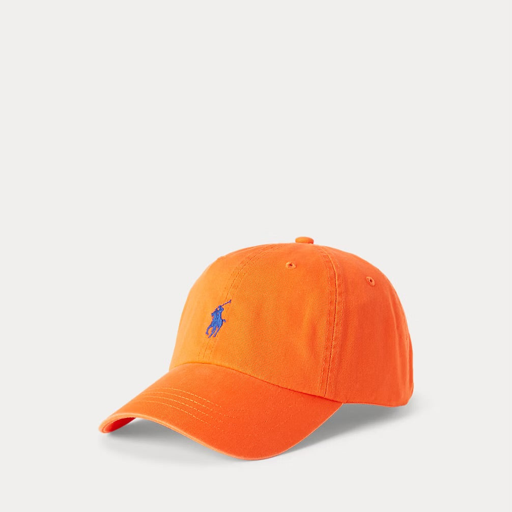 Polo Ralph Lauren - Cotton Chino Ball Cap in Sailing Orange