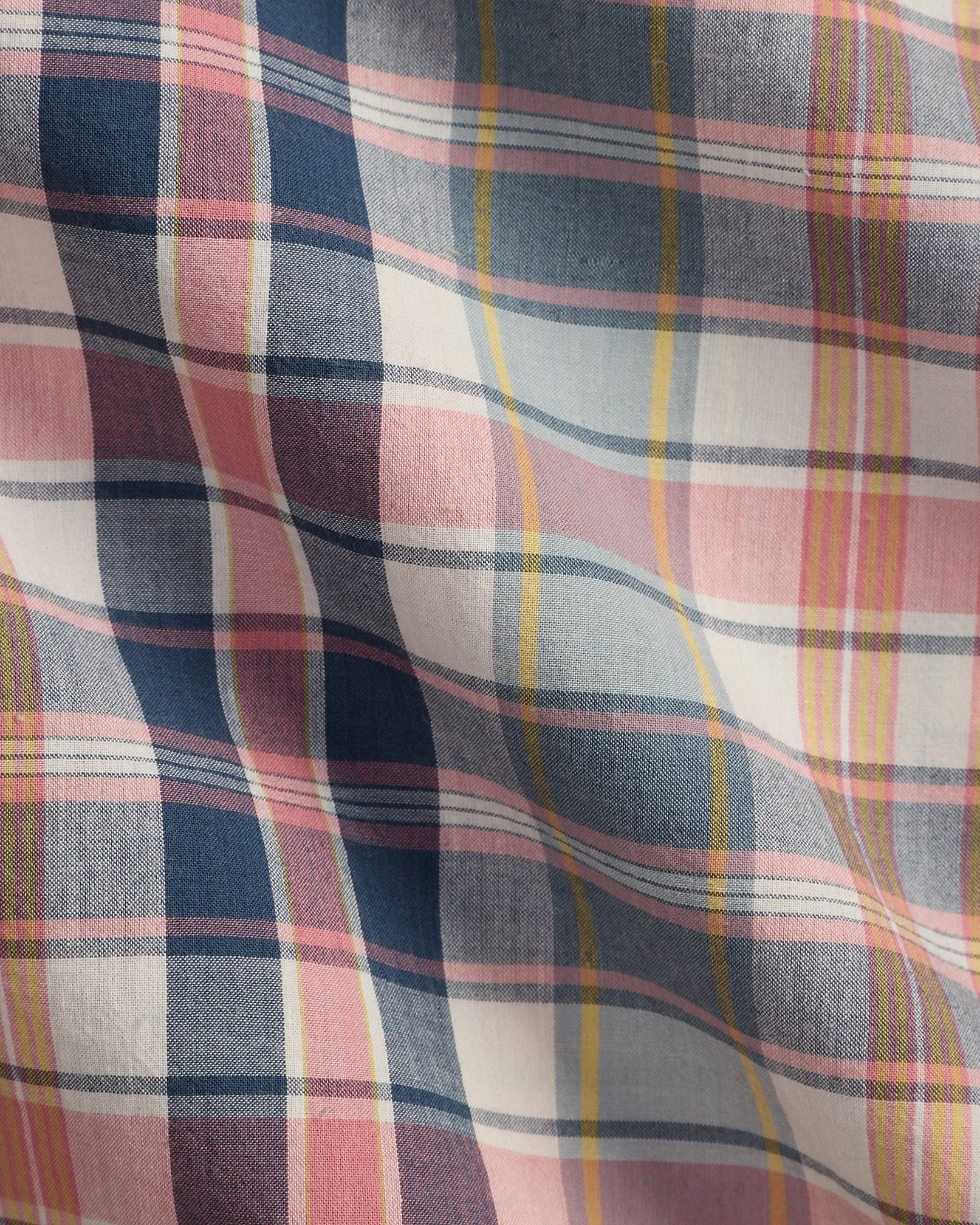 Polo Ralph Lauren - Classic Fit Madras Workshirt in Grey Navy Madras