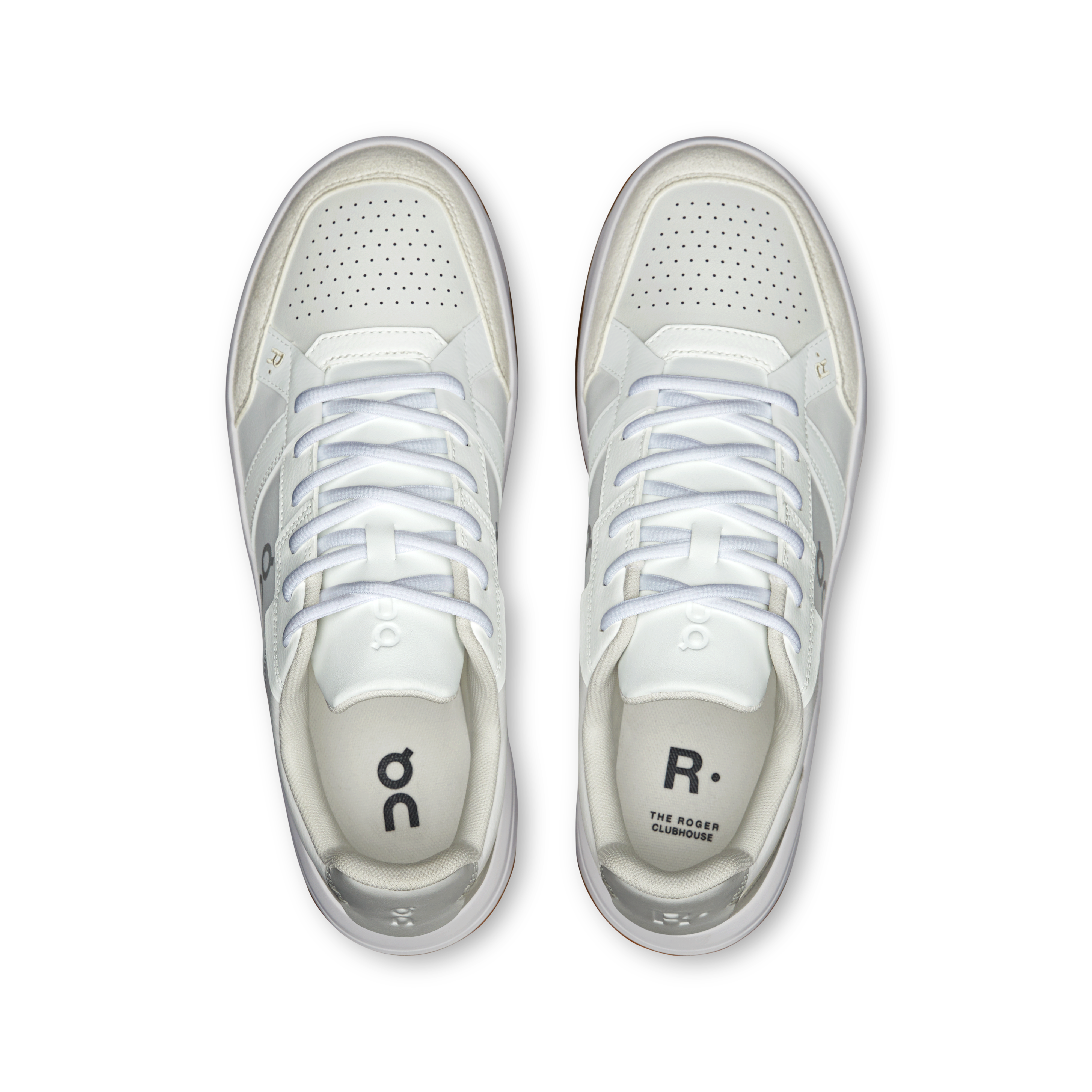 On Running - THE ROGER Clubhouse in White/Ivory
