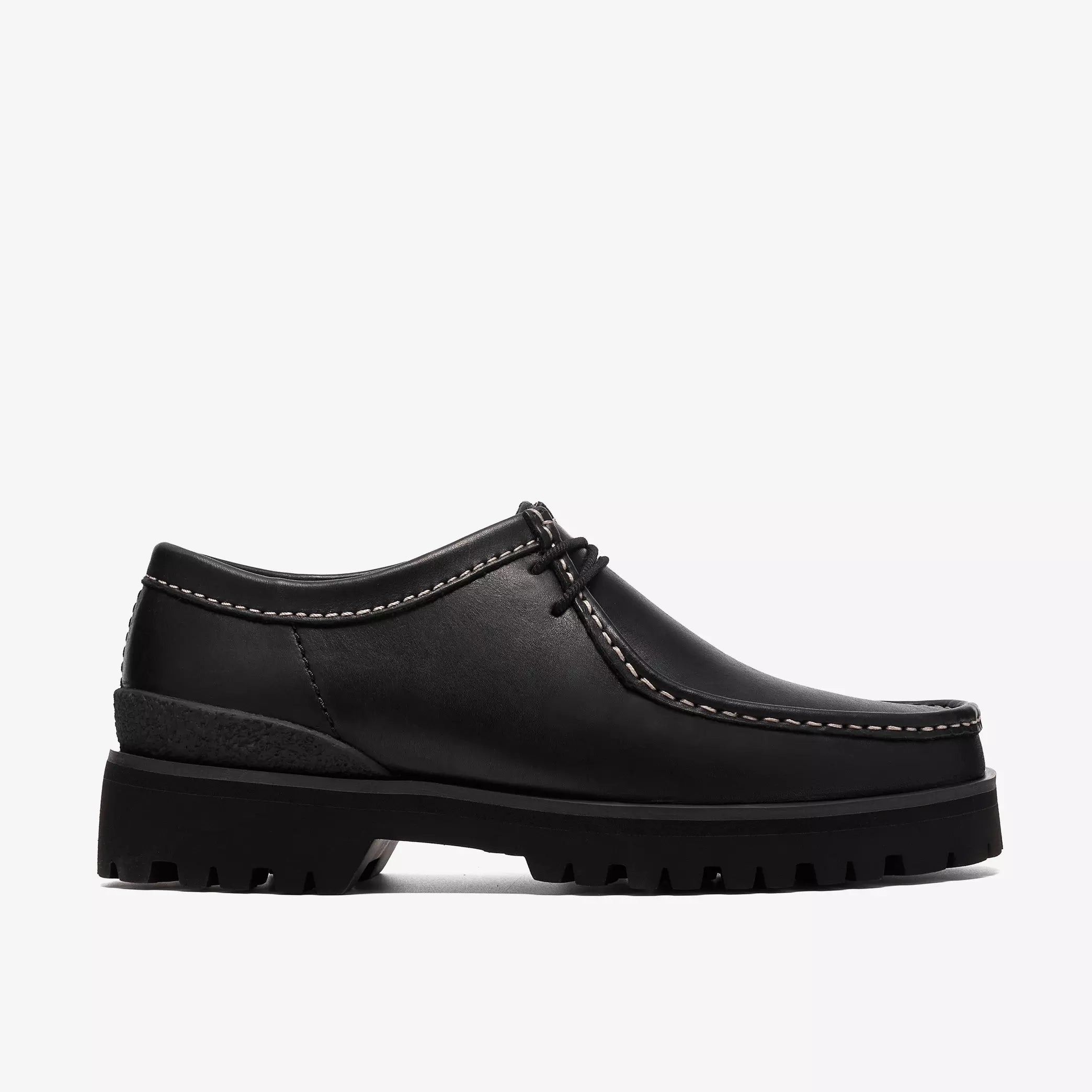 Clarks - Walla Yukoner in Black Leather