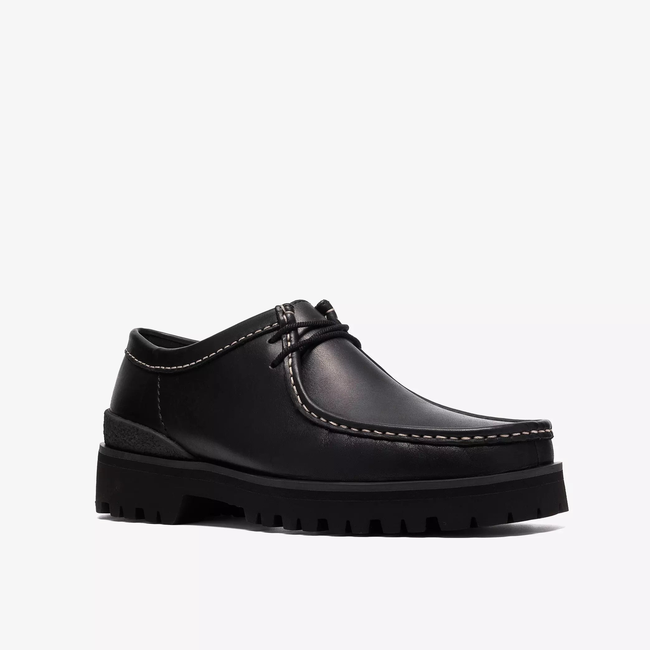 Clarks - Walla Yukoner in Black Leather