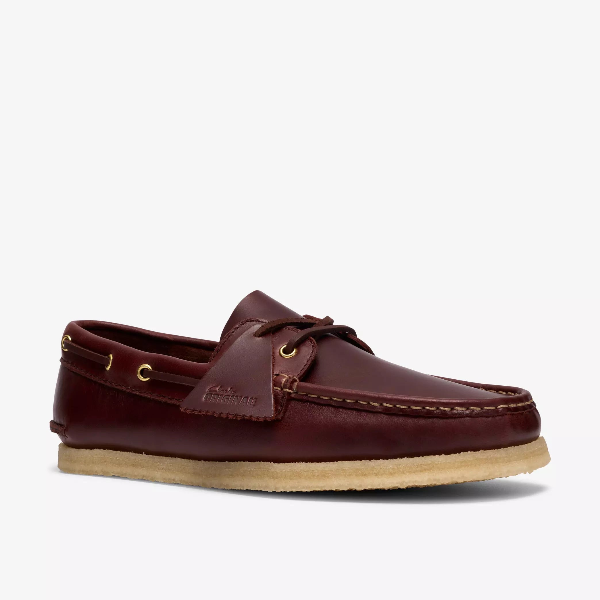 Clarks Originals - Godney Boat in British Tan Leather