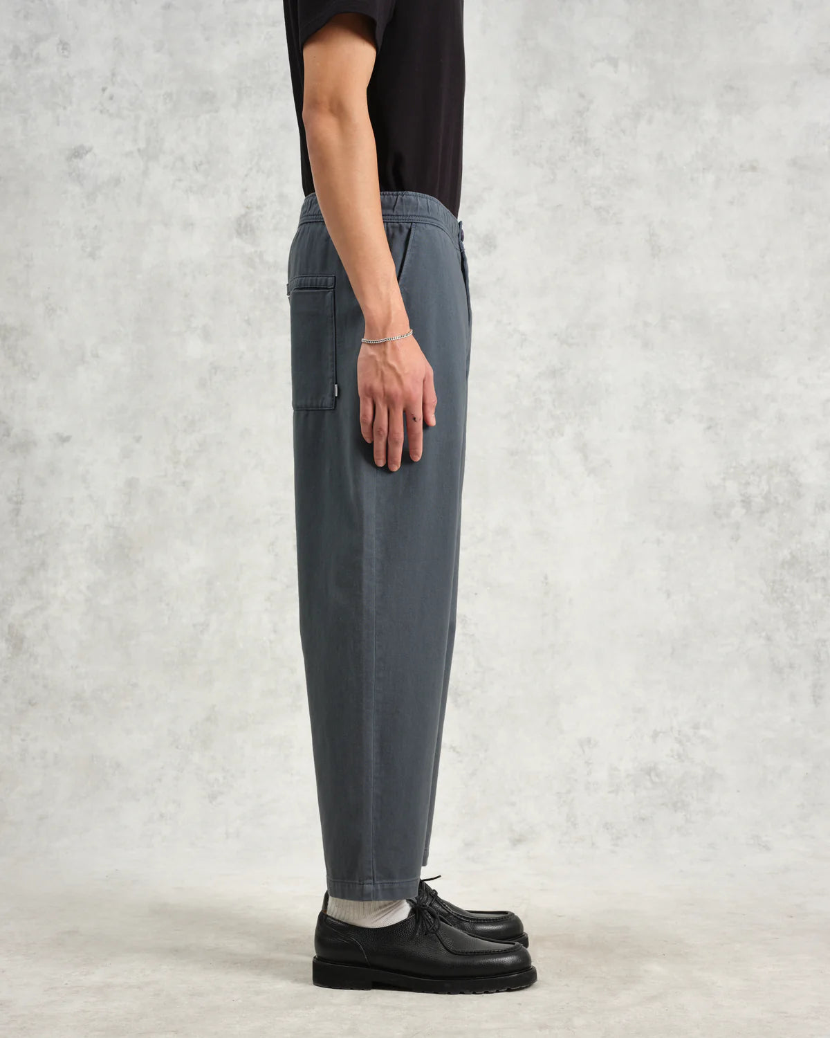 Wax London- Kurt Trousers in Petrol Blue