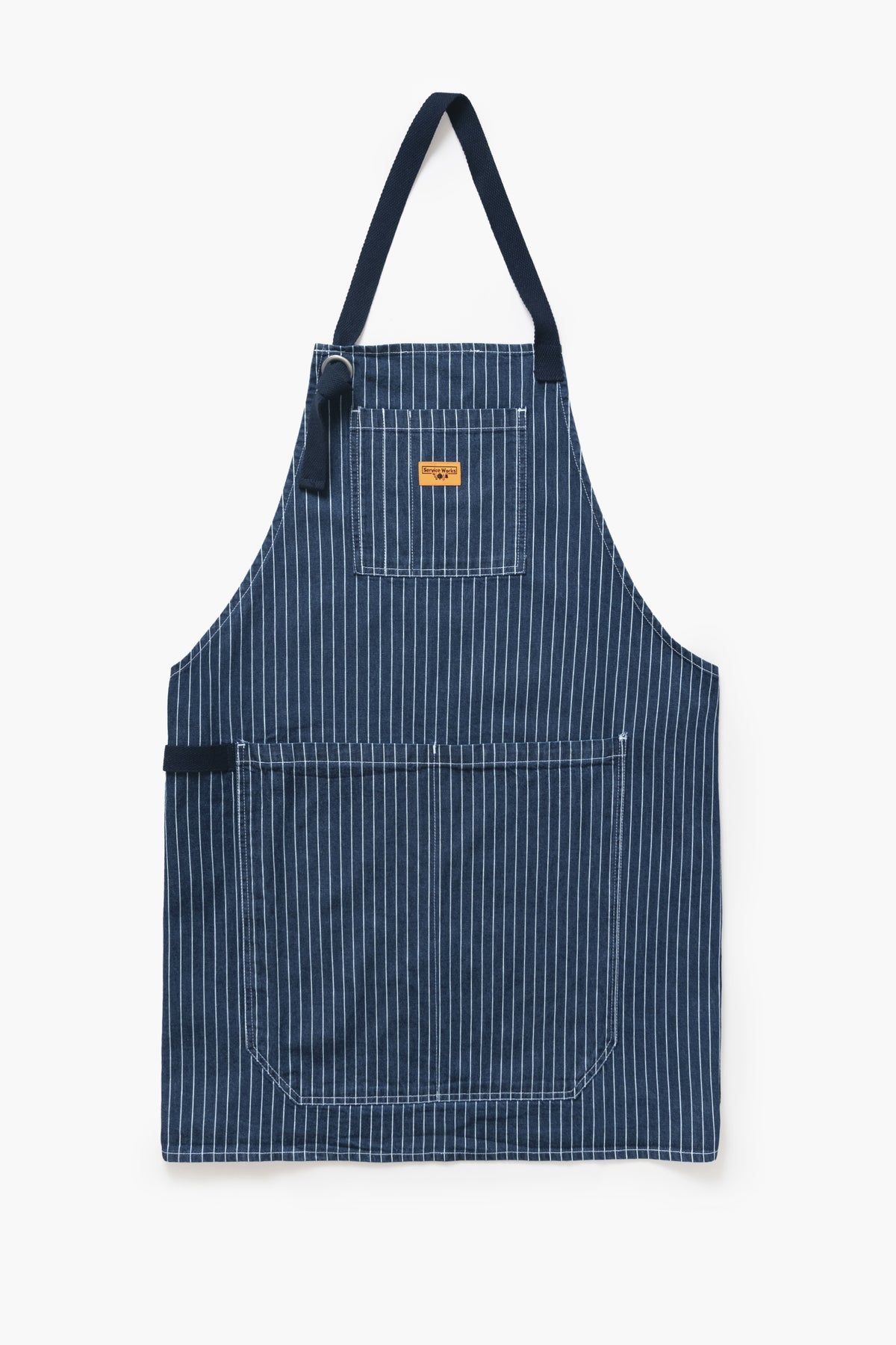 Service Works - Pinstripe Denim Apron