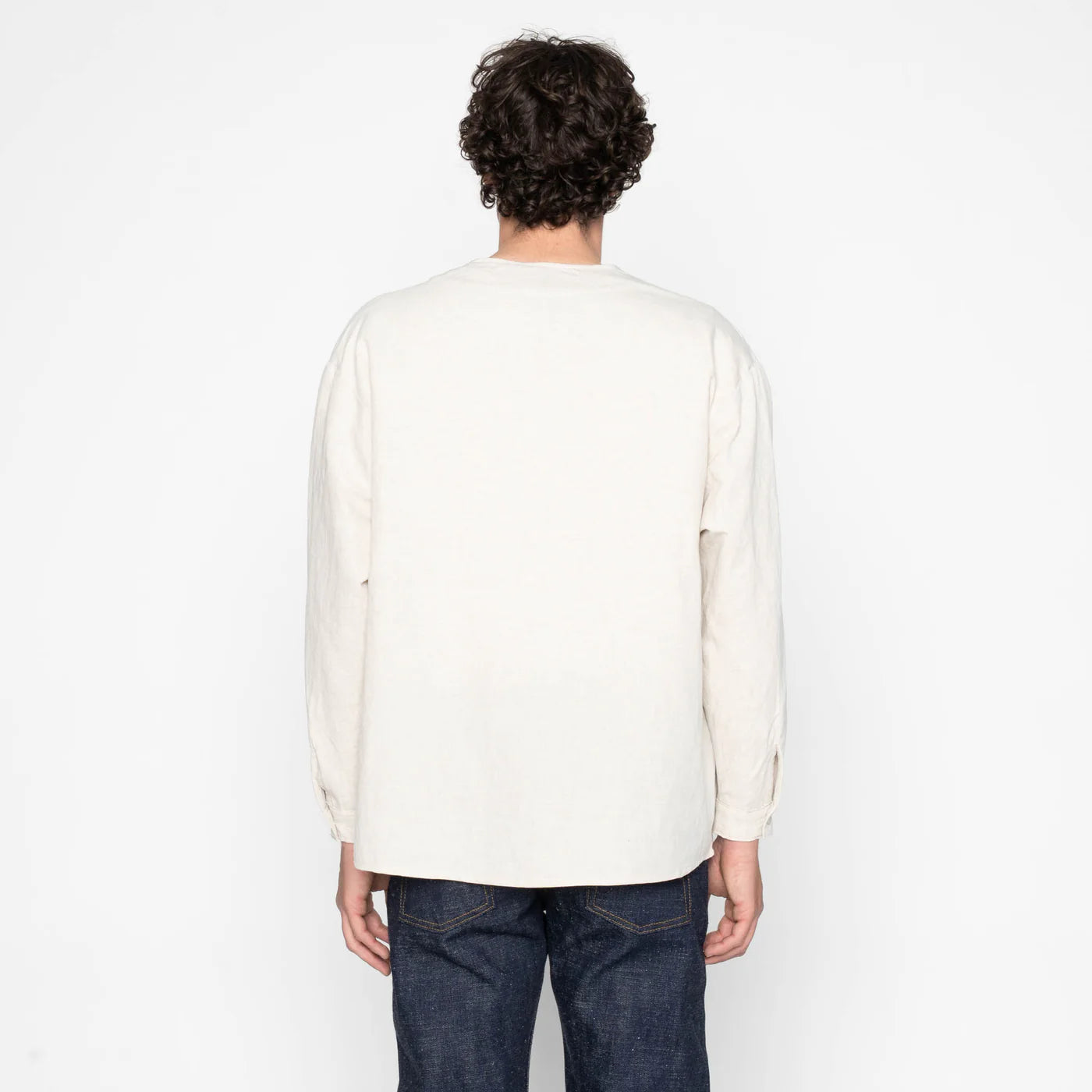 Naked & Famous - Wise Guy Jacket in Linen Blend Denim