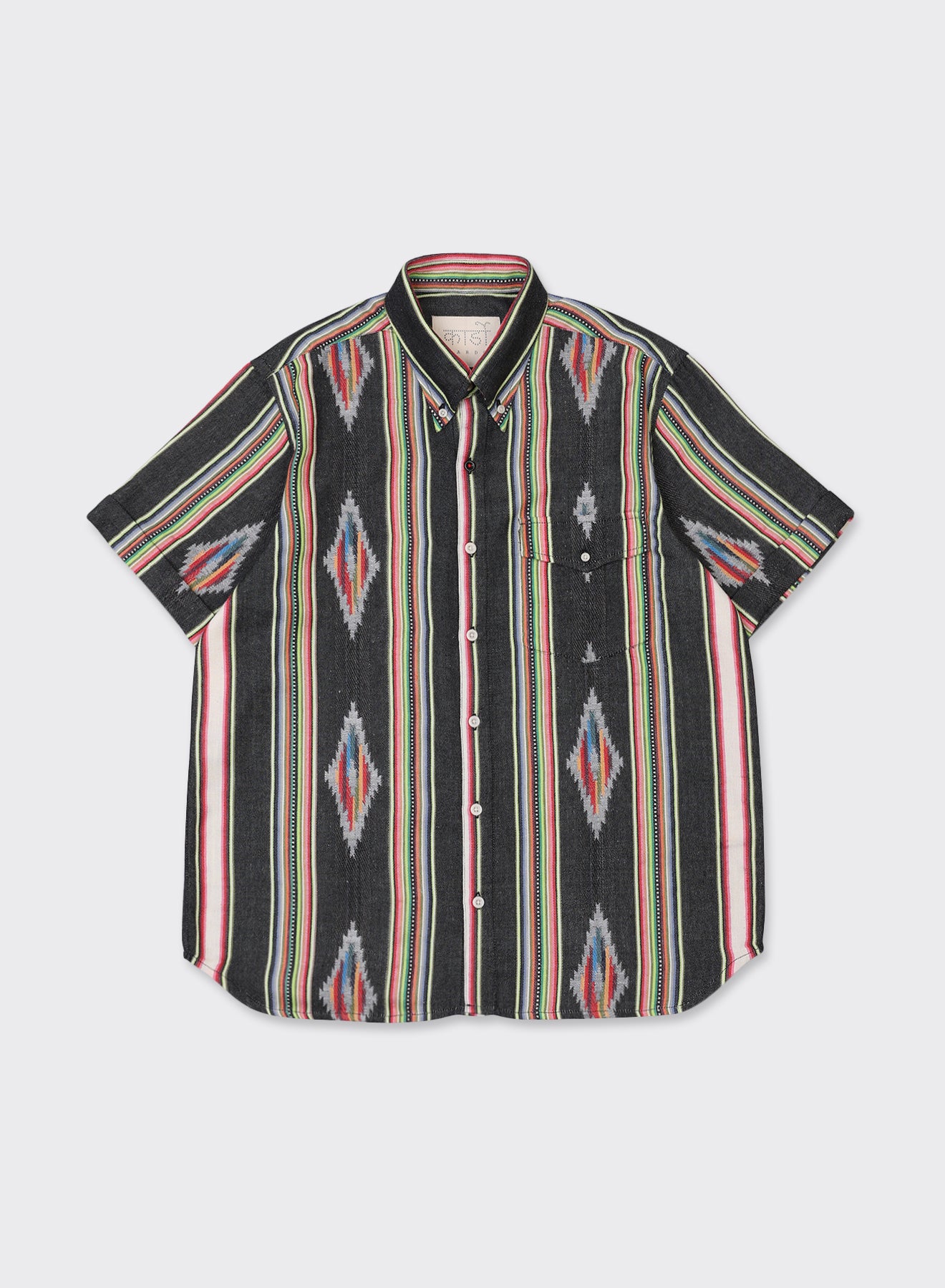 Kardo - Ron Ivy Button-Down in Jacquard Stripe
