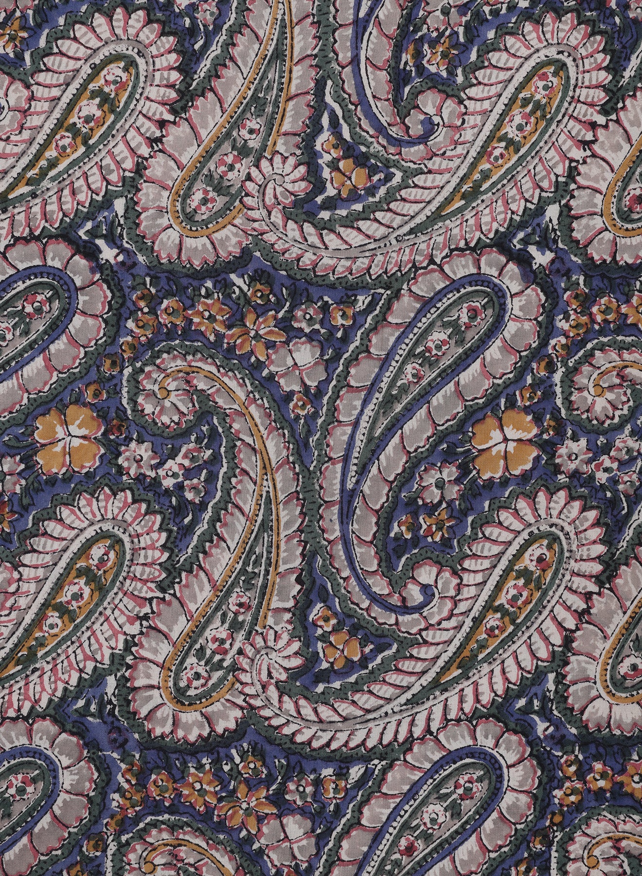 Kardo - Ron Ivy Button-Down in Paisley Block Print