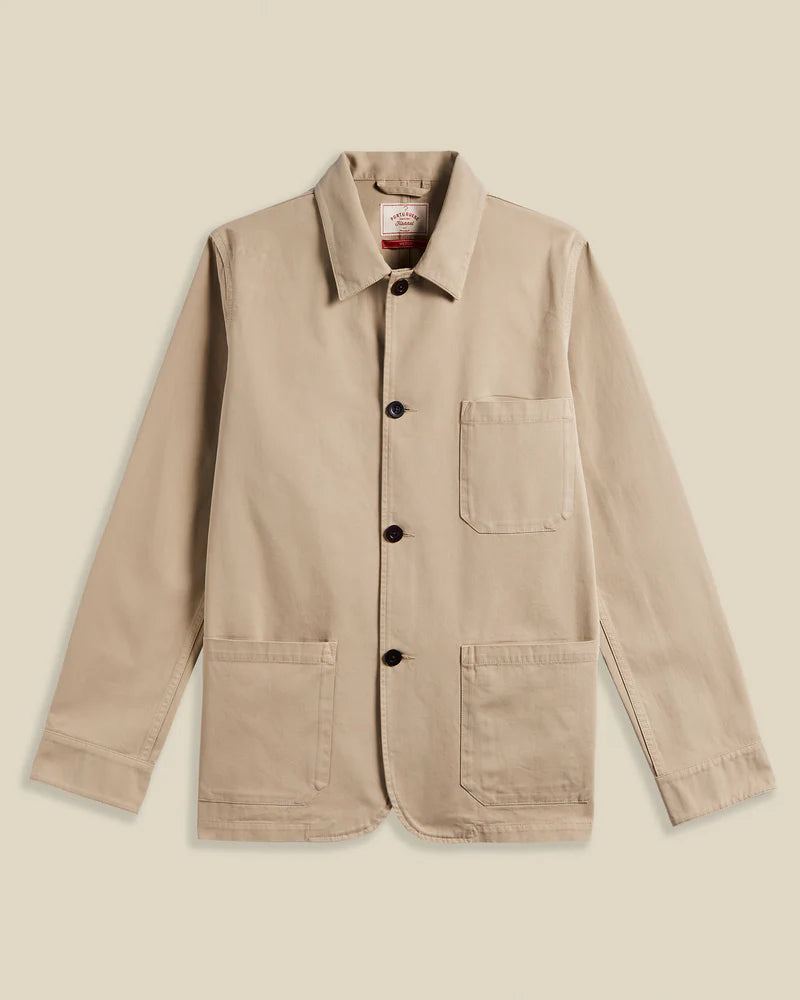 Portuguese Flannel - Labura Jacket in Sand