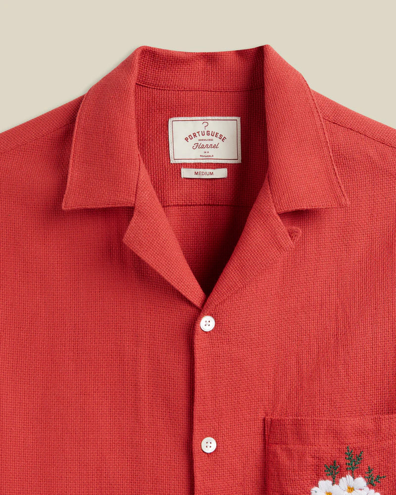 Portuguese Flannel - Embroidery Piquet in Clay