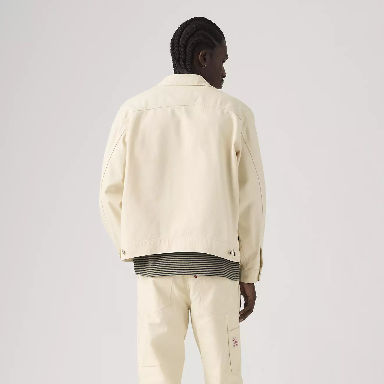 Levi's - Sunrise Trucker Jacket in Undyed Ecru Greige