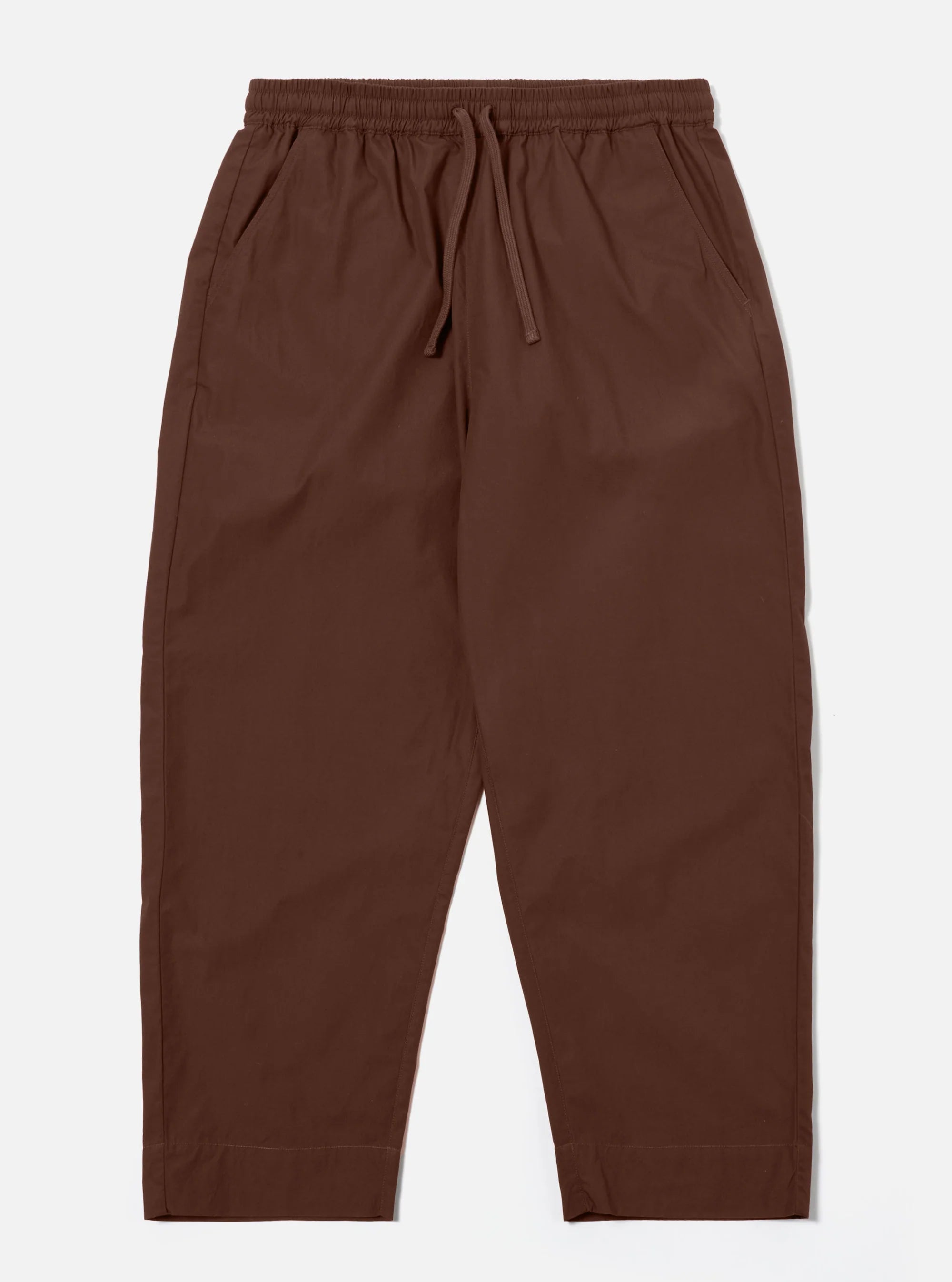 Universal Works - Judo Pant in Brown Peached Poplin