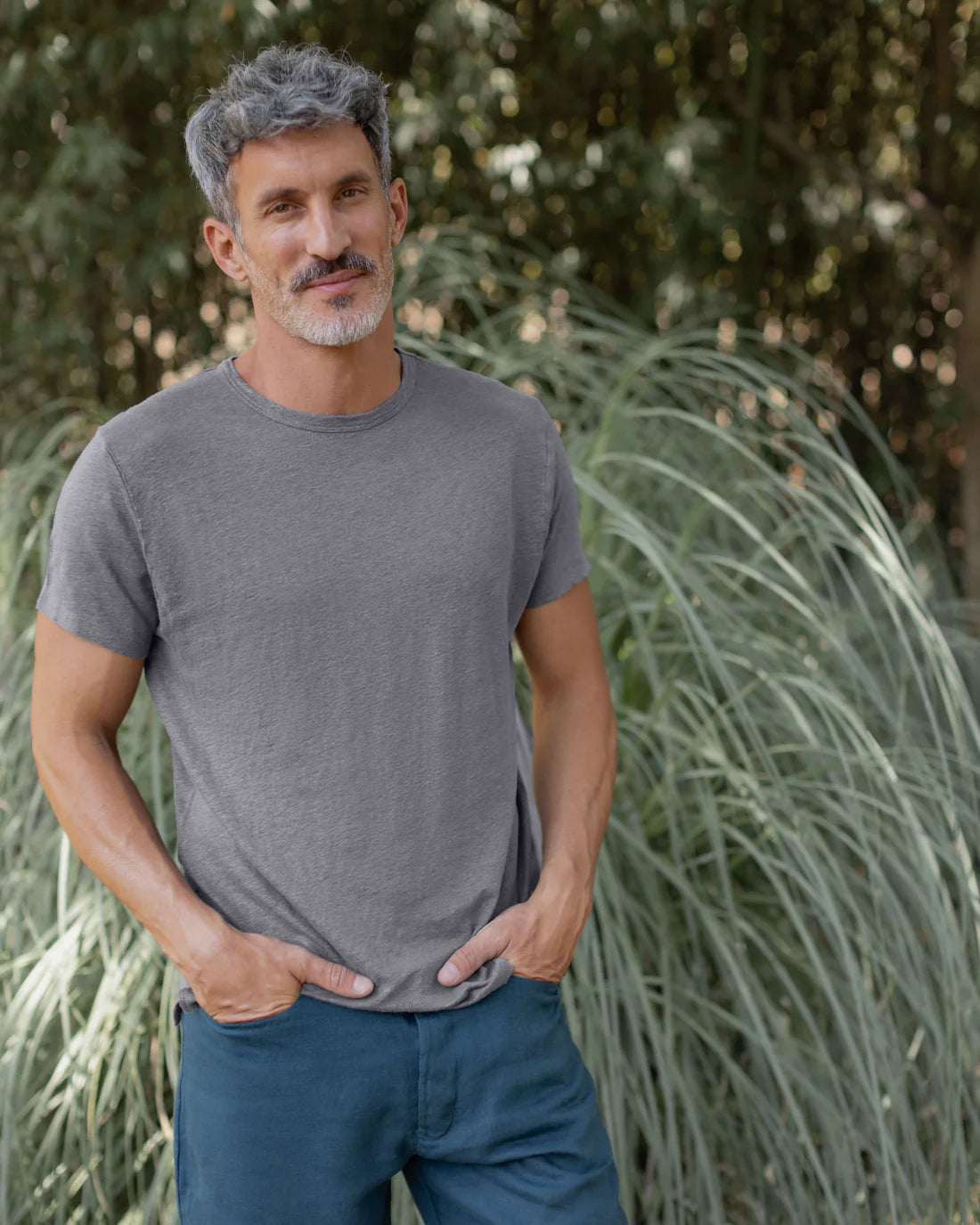 Alex Crane - Sun Tee in Slate