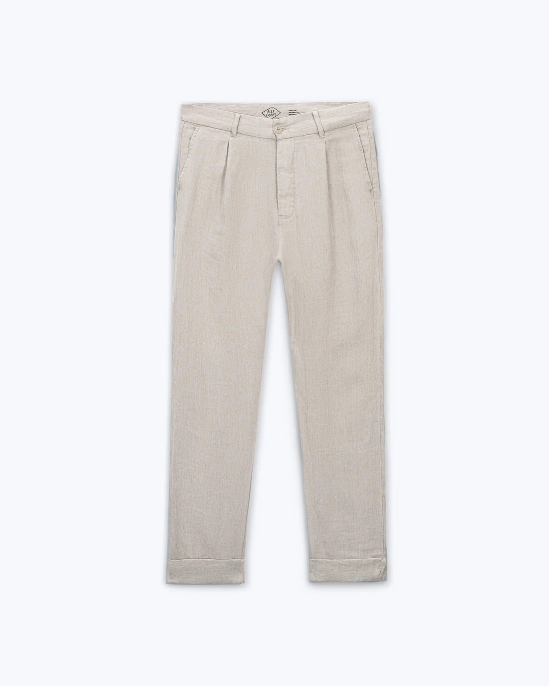 Alex Crane - Alta Trouser in Natural Twill