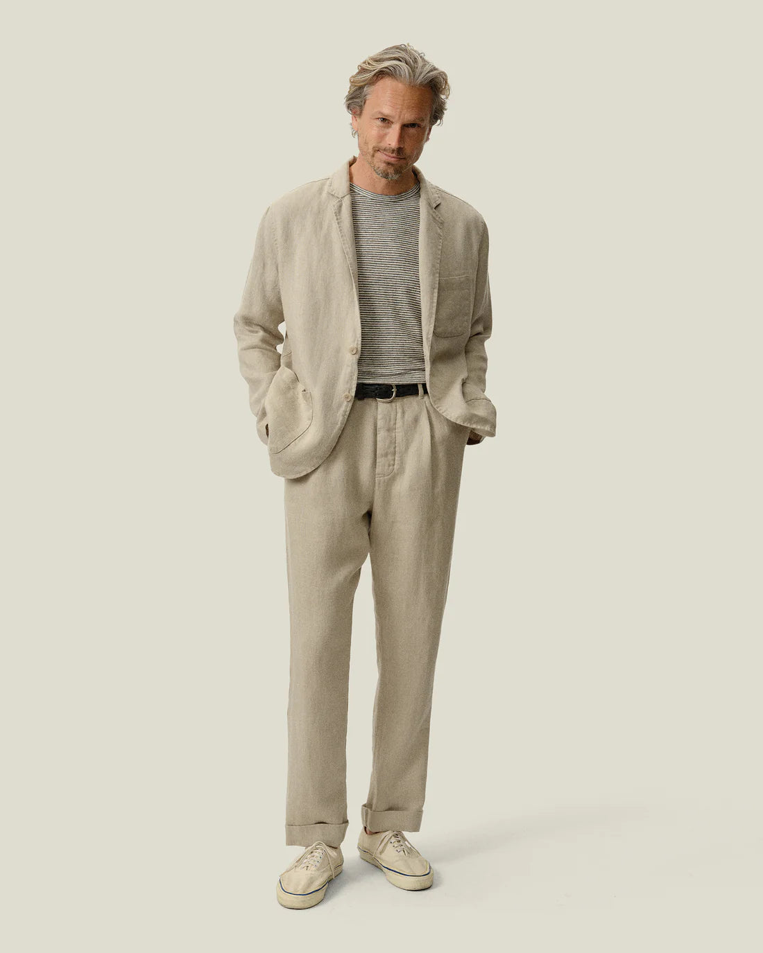 Alex Crane - Alta Blazer in Natural Twill