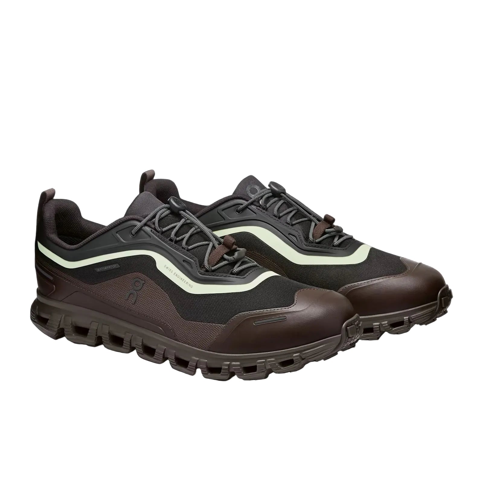 On Running - Cloud 6 Geo WP in Black/Lima