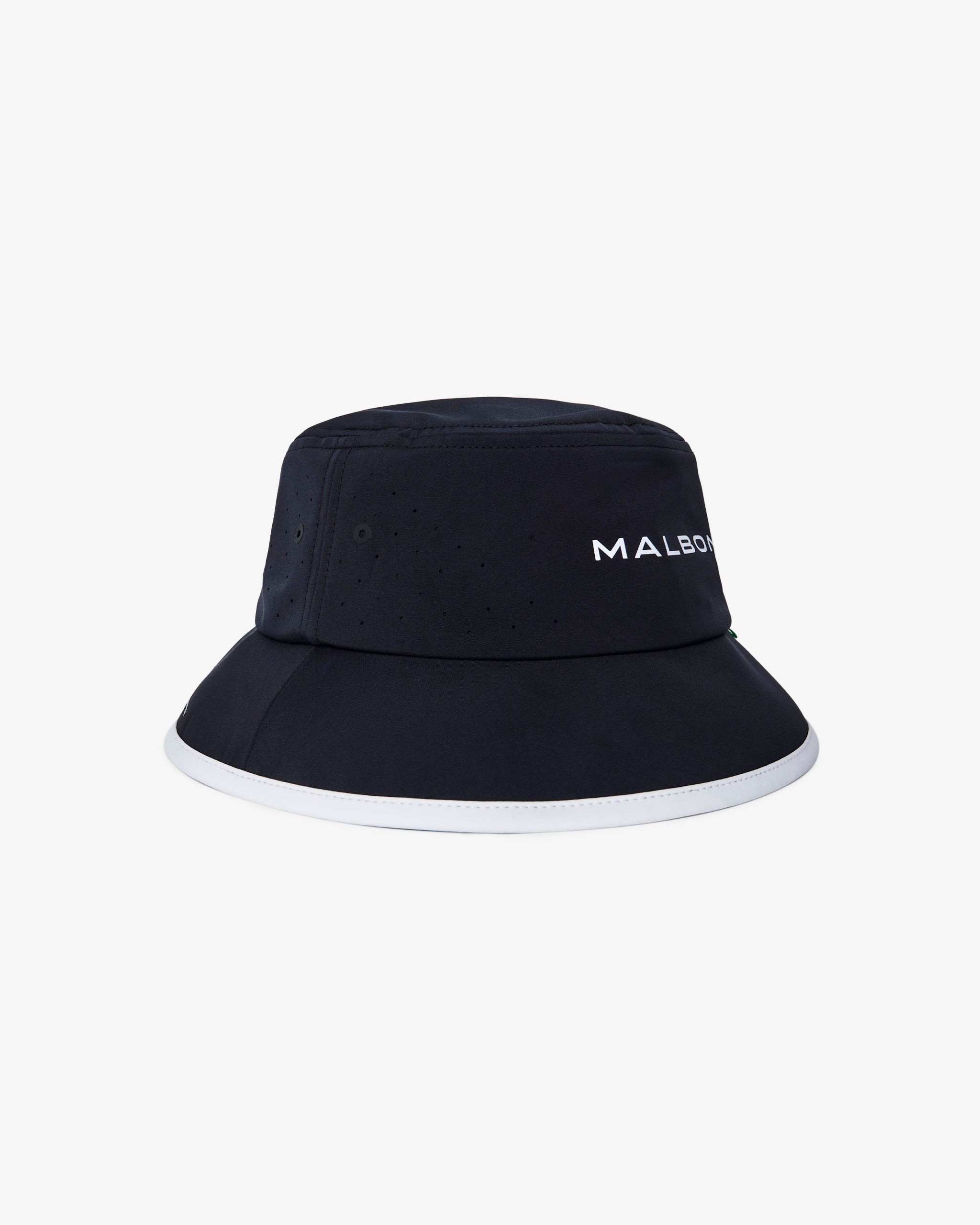 Malbon - Performance Tech Bucket Hat in Black