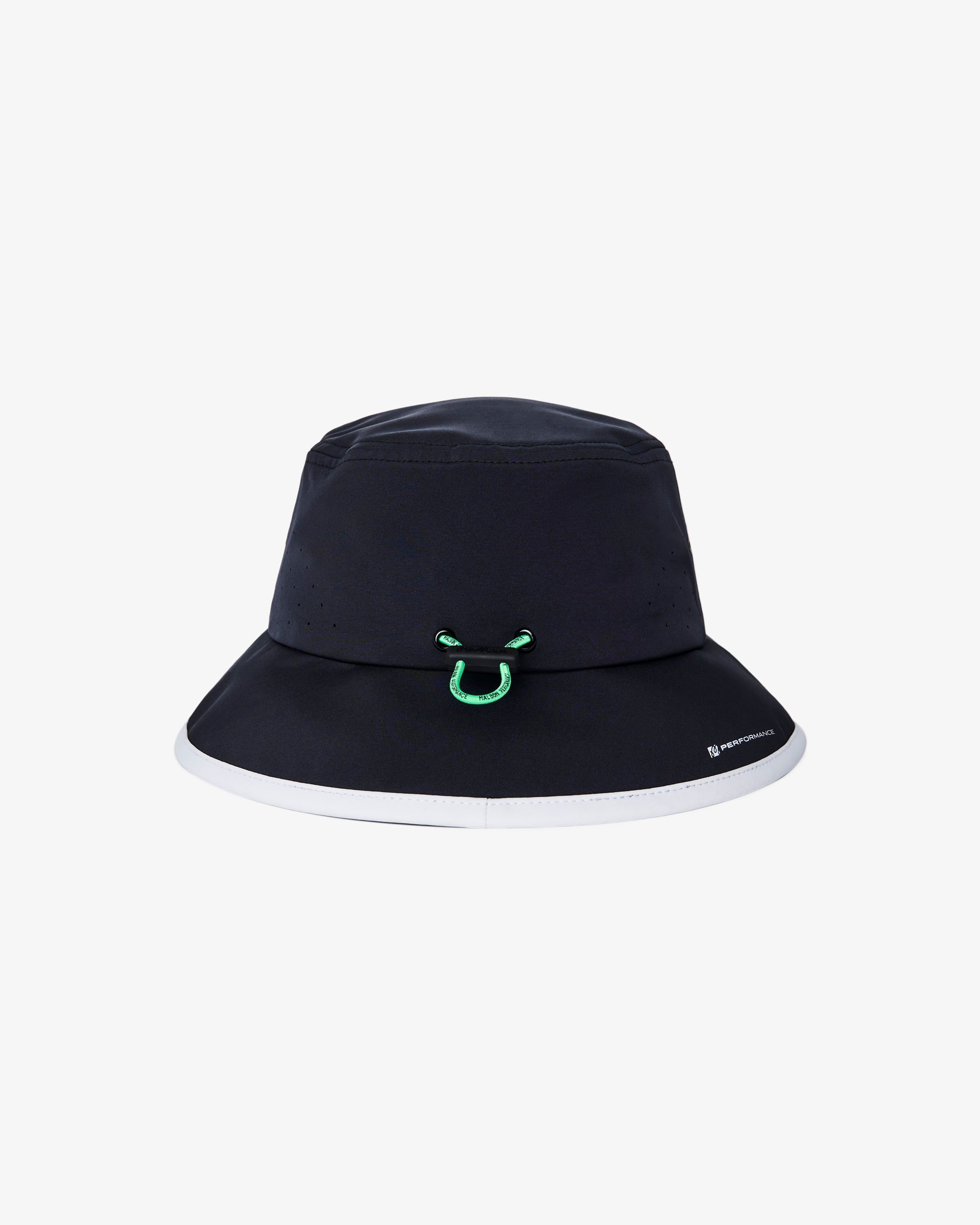 Malbon - Performance Tech Bucket Hat in Black
