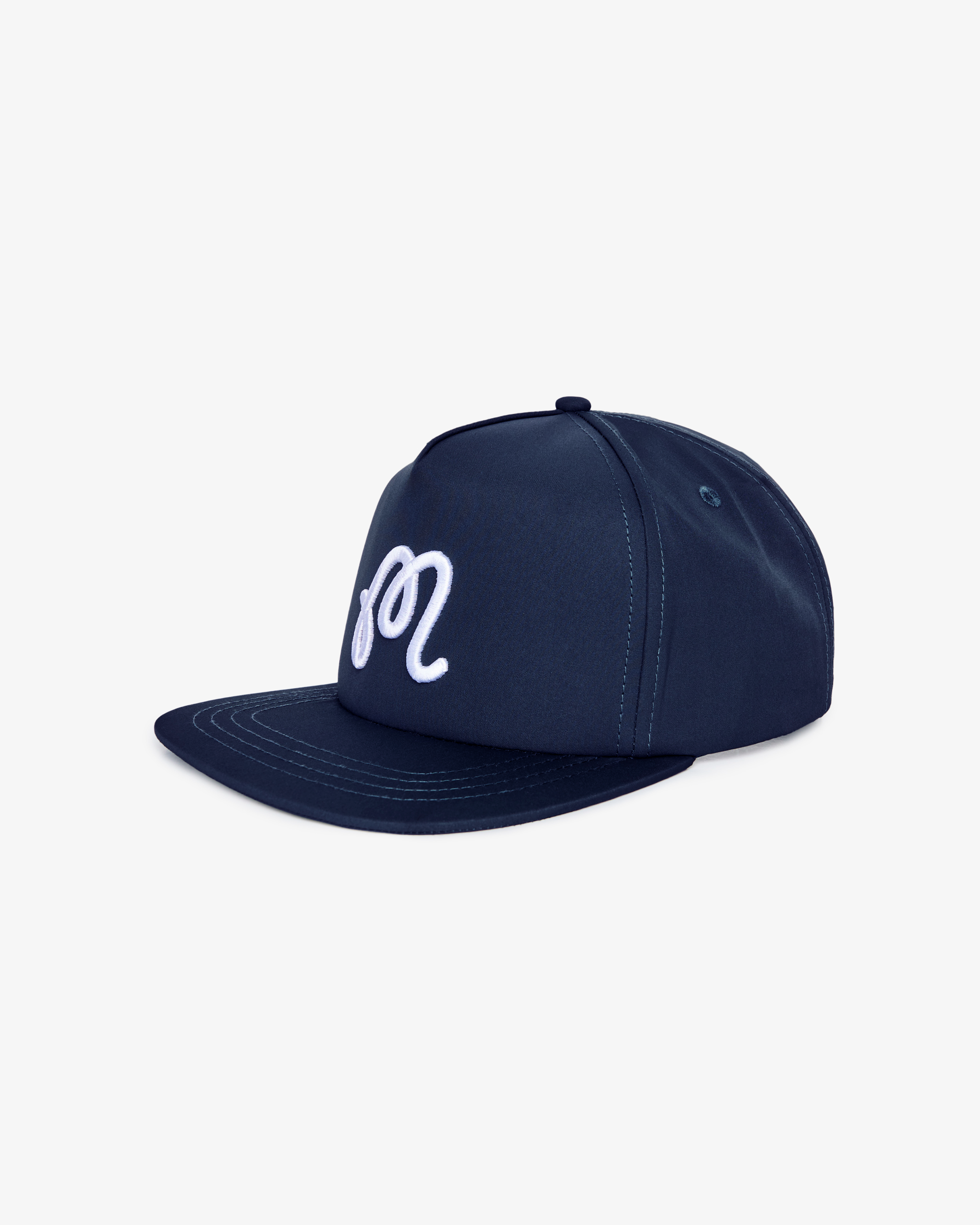 Malbon - M SnapBack in Navy