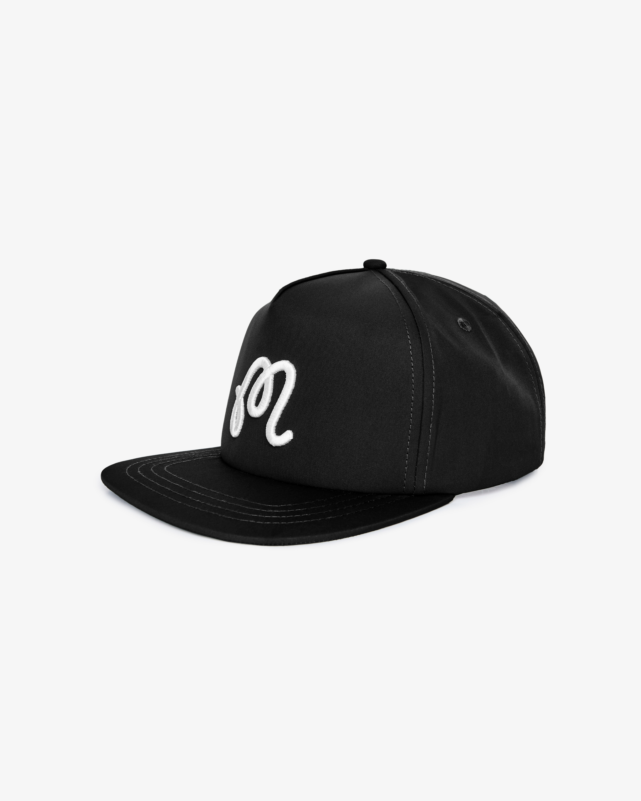 Malbon - M SnapBack in Black
