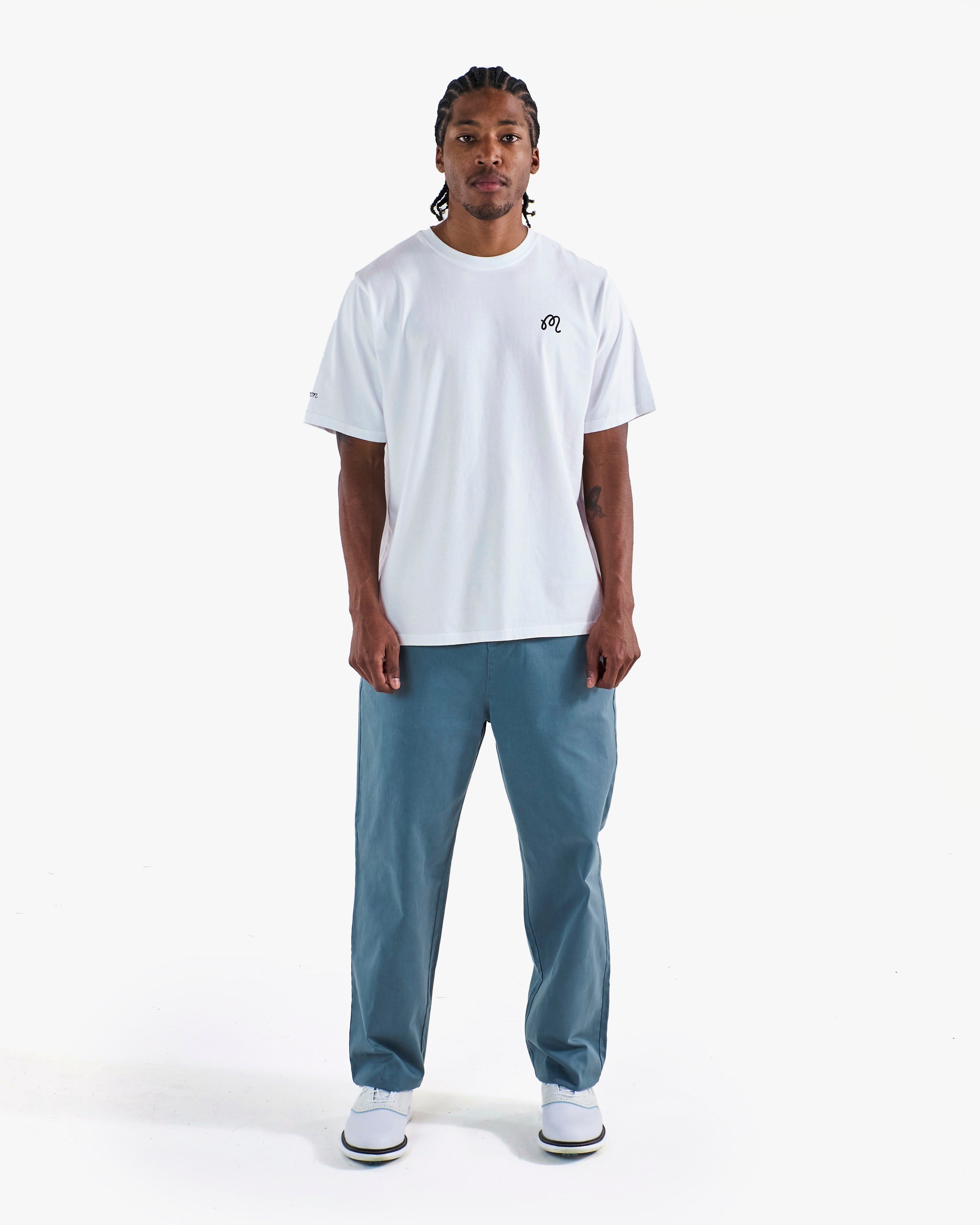 Malbon - Bermuda Tee in White