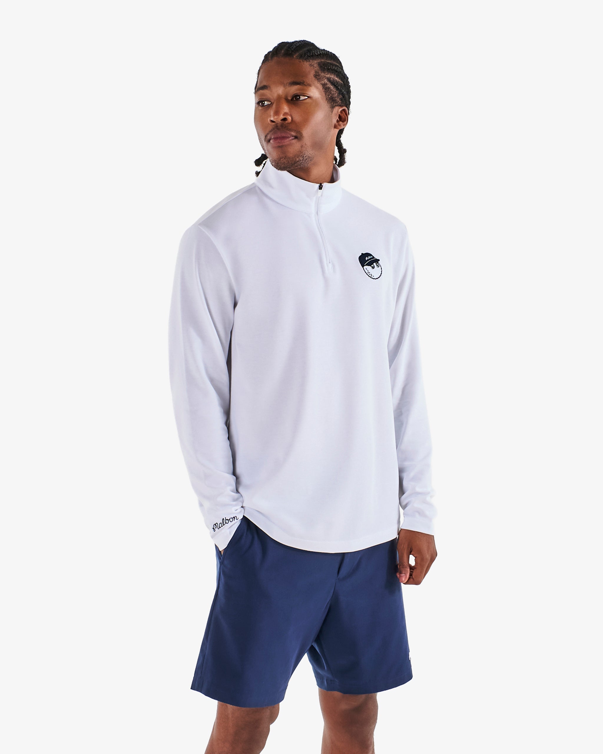 Malbon - Ripley Coolcore Short in Navy