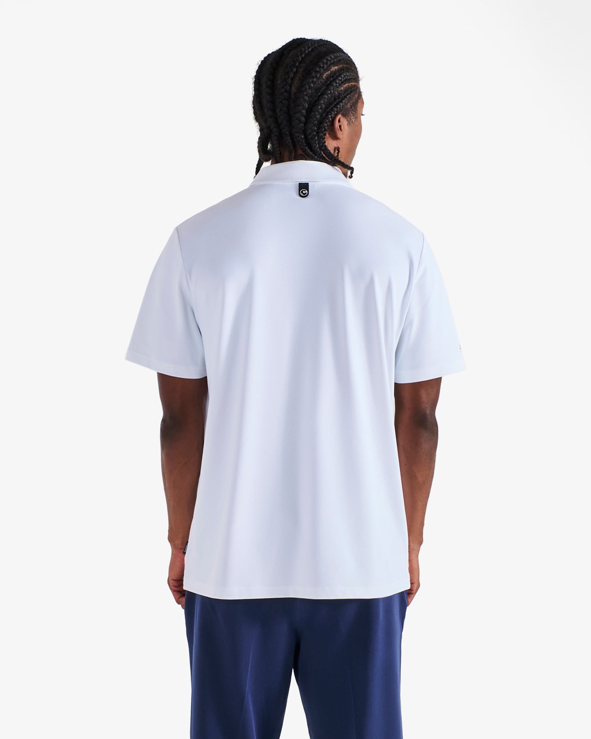 Malbon - Fairway Baldwin Polo in White