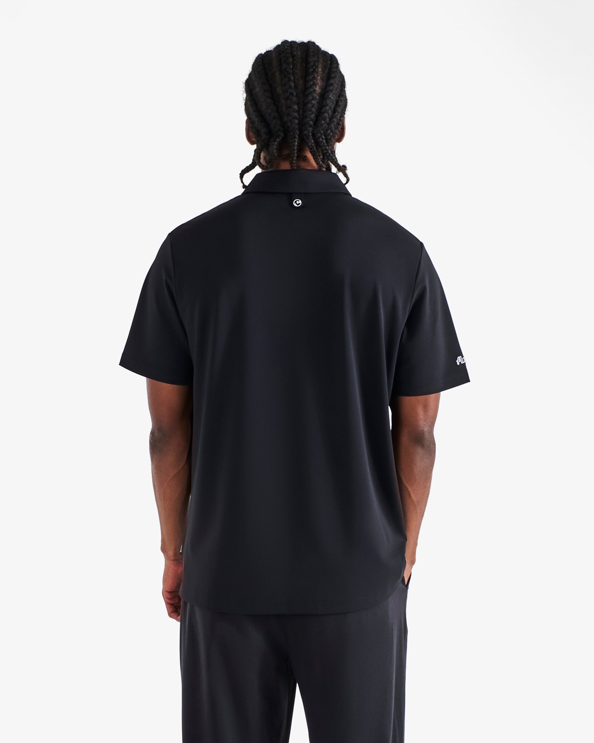 Malbon - Fairway Baldwin Polo in Black