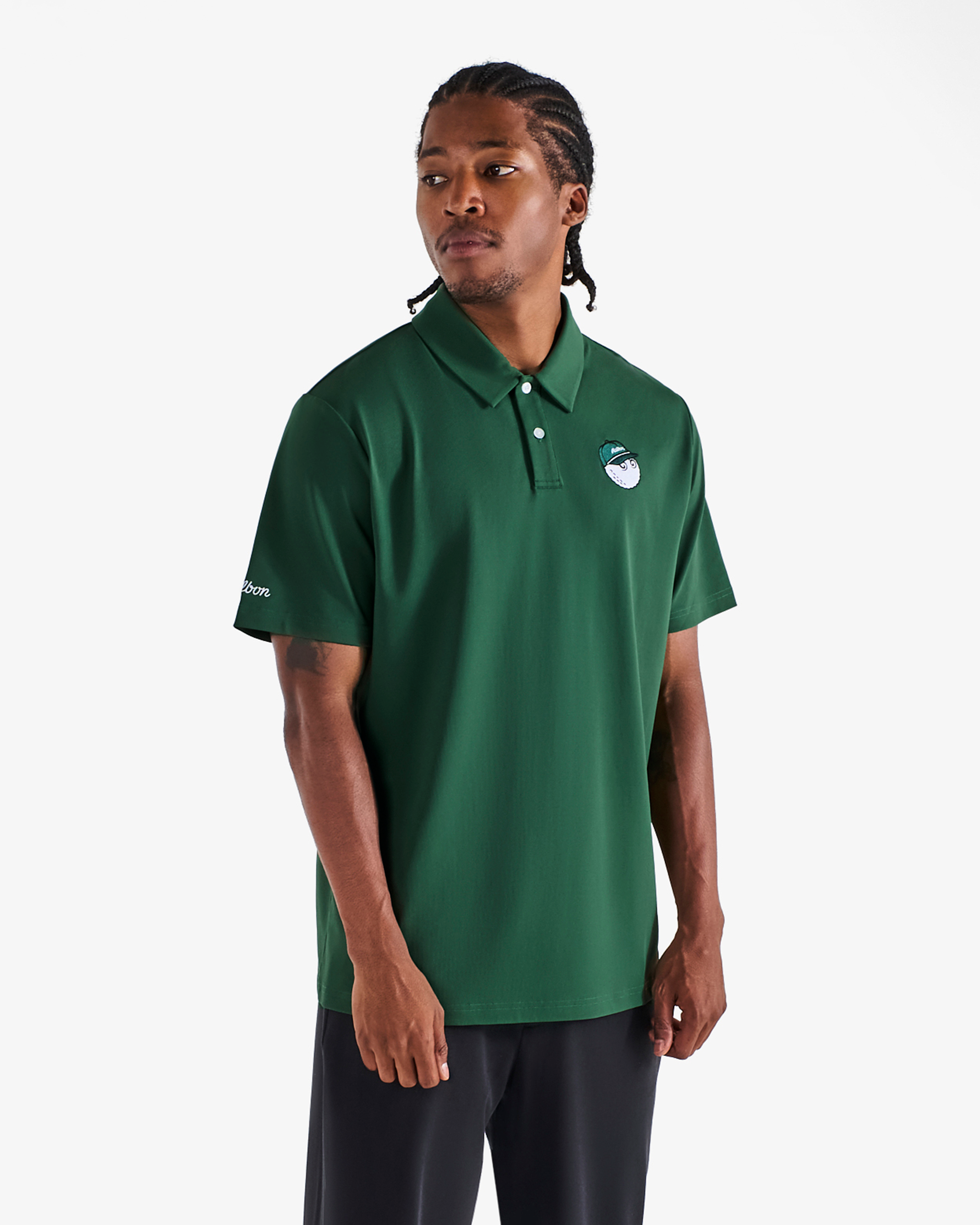Malbon - Fairway Baldwin Polo in Forest