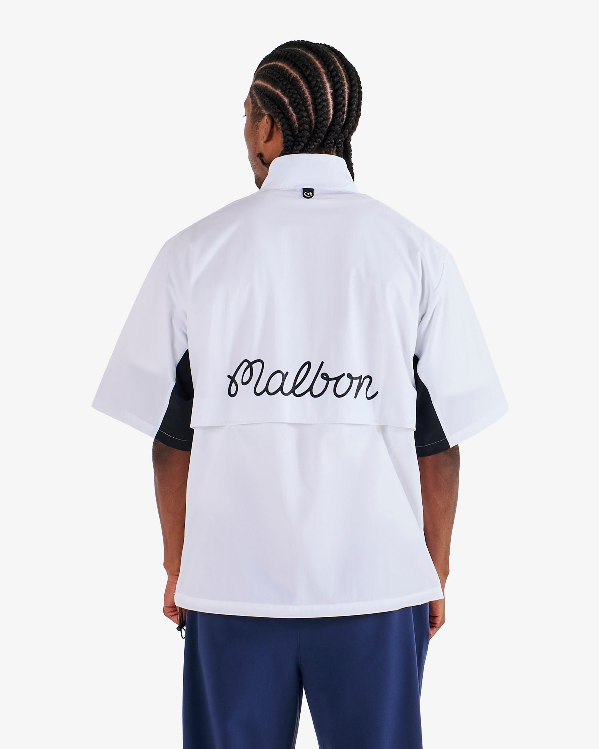 Malbon - Pine Windshirt in White