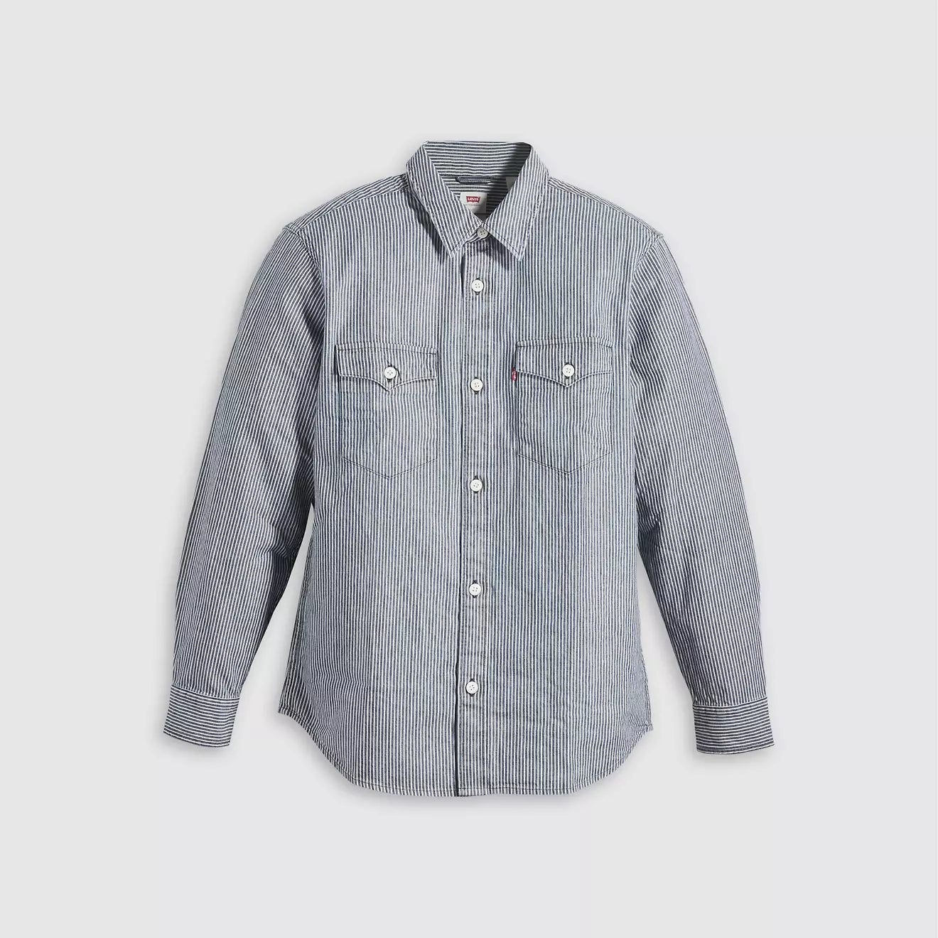 Levi’s - Relaxed Western Shirt in Dark Railroad Stripe
