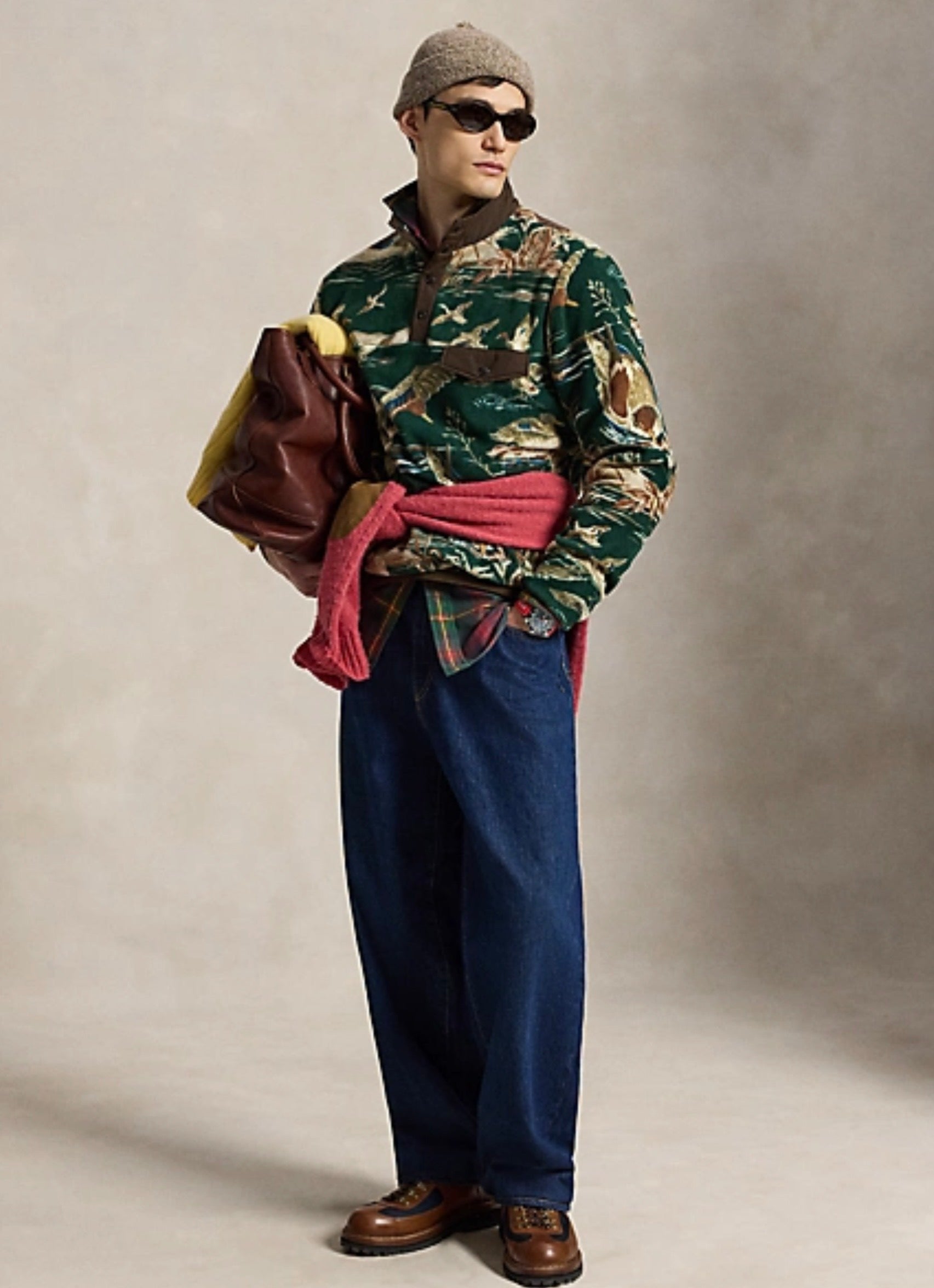 Polo Ralph Lauren - Duck-Print Brushed Fleece Pullover