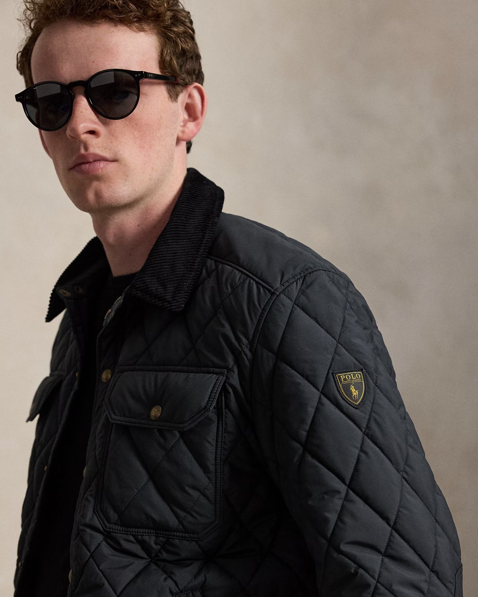 Polo Ralph Lauren - The Beaton Quilted Shacket in Black