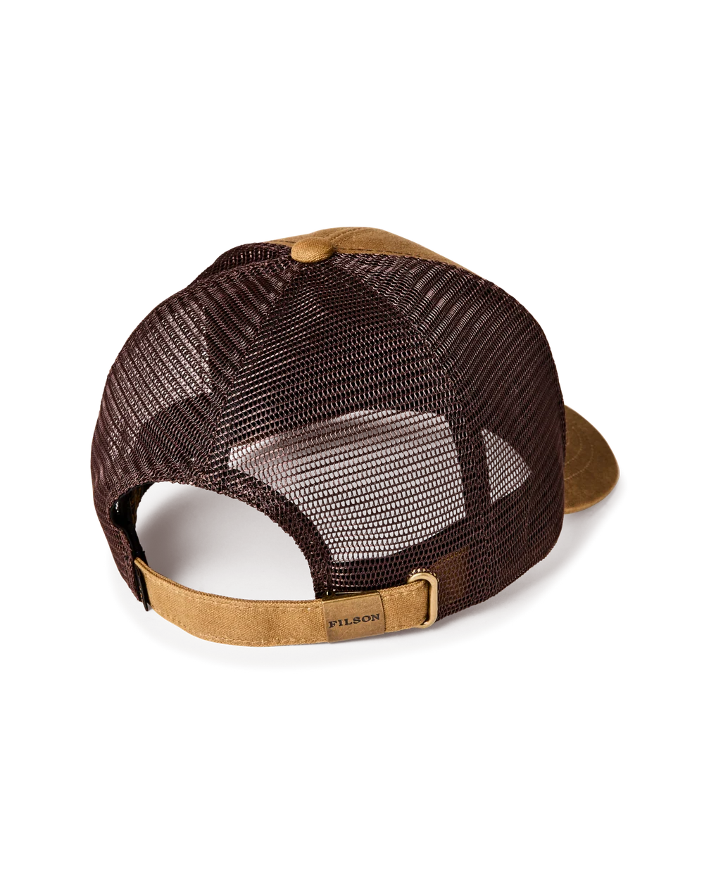 Filson - Scenic Waxed Logger Mesh Cap in Dark Khaki