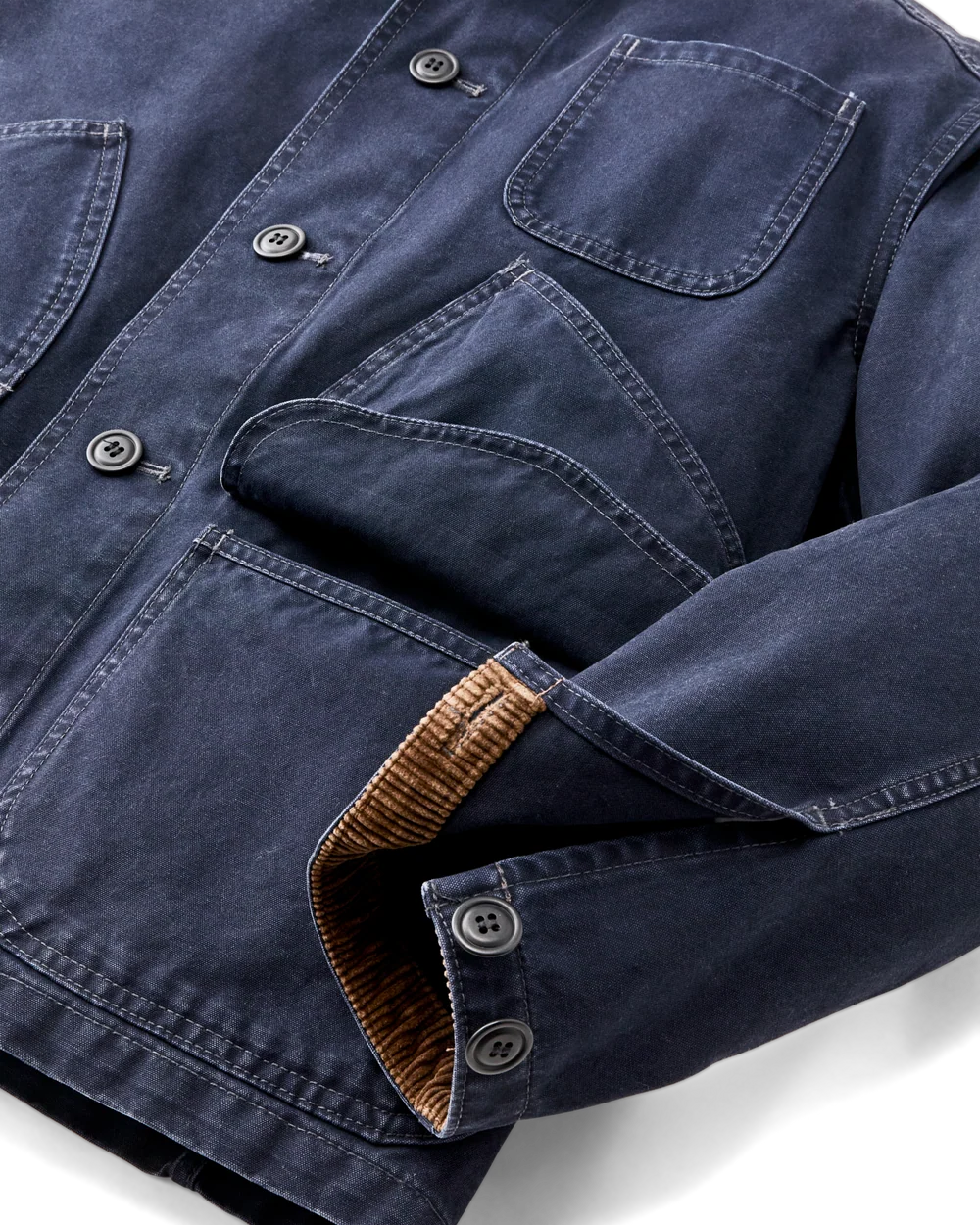 Filson - Canvas Outfitter Jacket in Blue Mussel