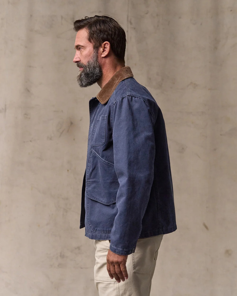 Filson - Canvas Outfitter Jacket in Blue Mussel