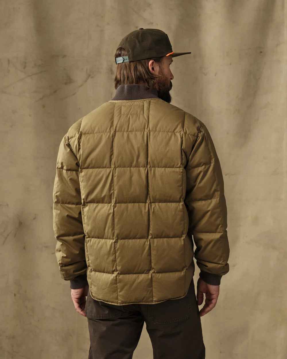 Filson - Heritage Cotton Down Jacket in Light Brown