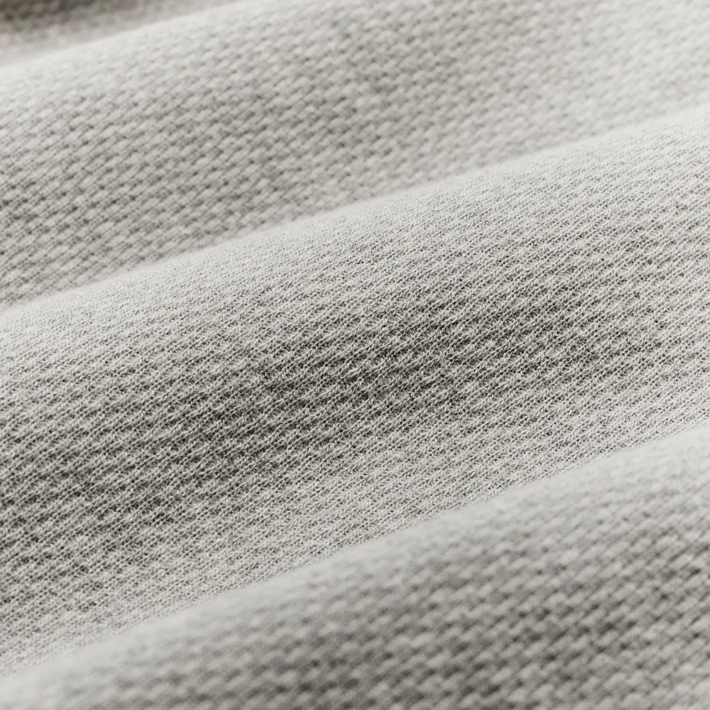 Filson - Waffle Knit Henley in Heather Grey