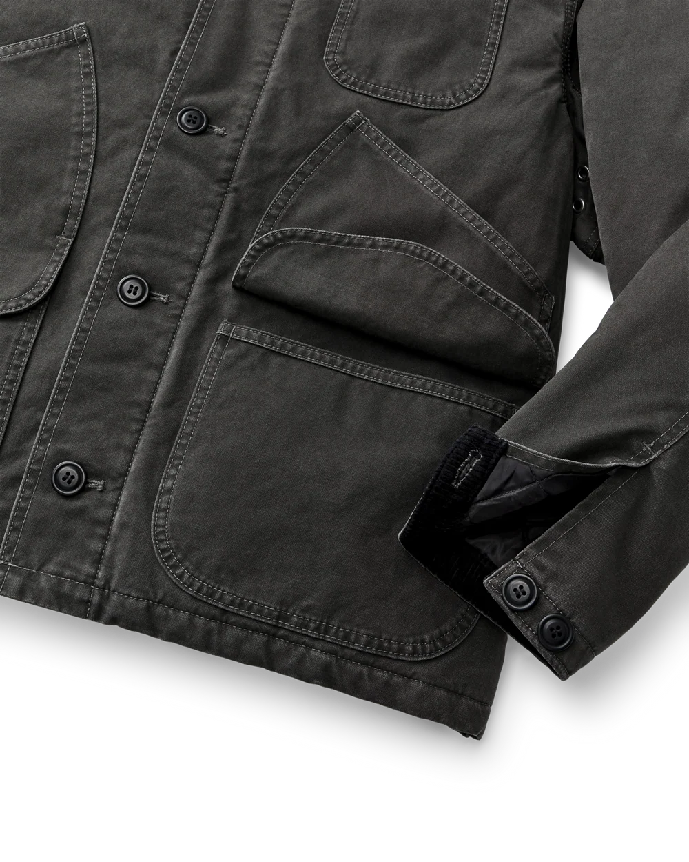 Filson - Insulated Canvas Outfitter Jacket in Peat