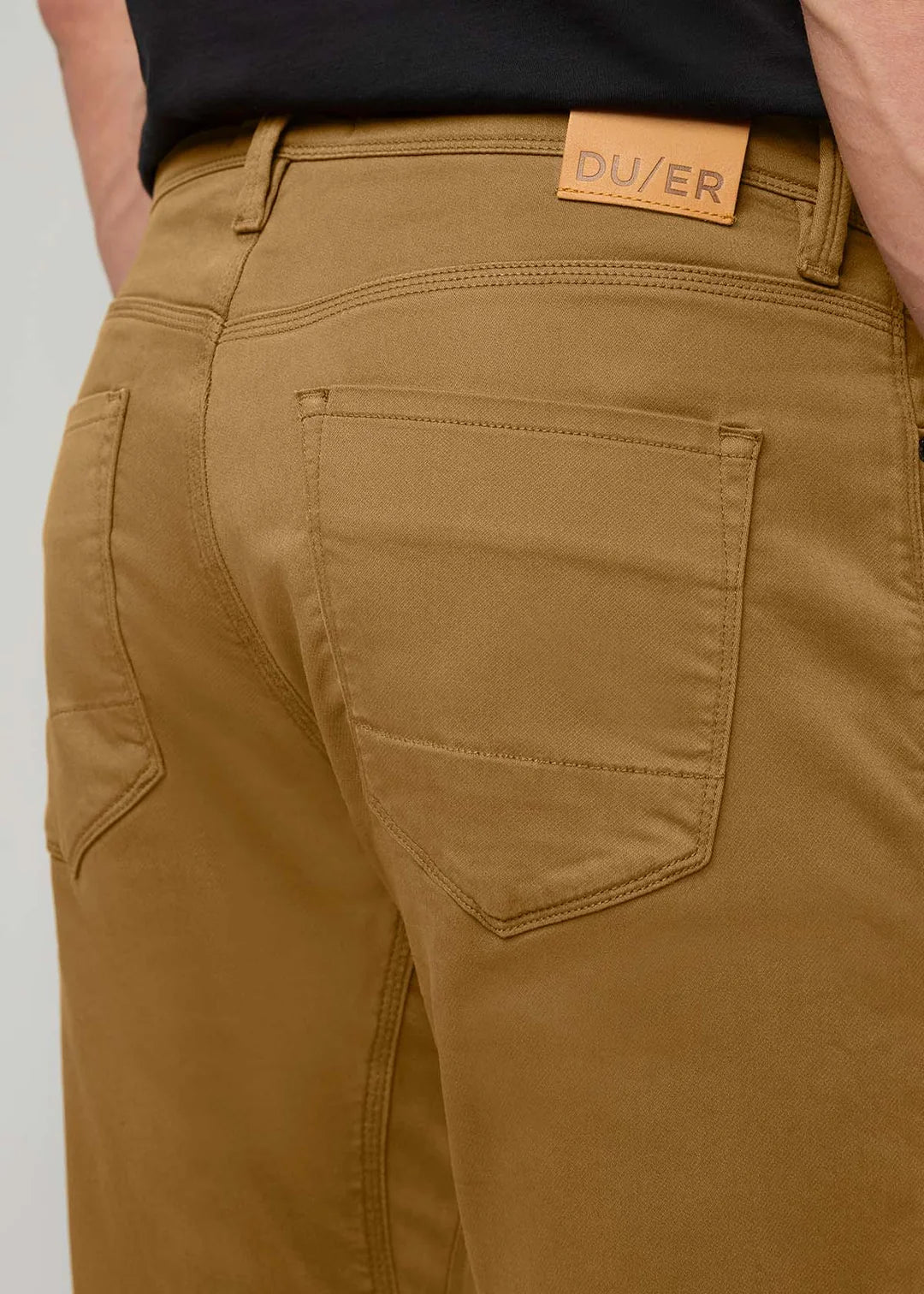 Duer - No Sweat Athletic Taper in Caramel