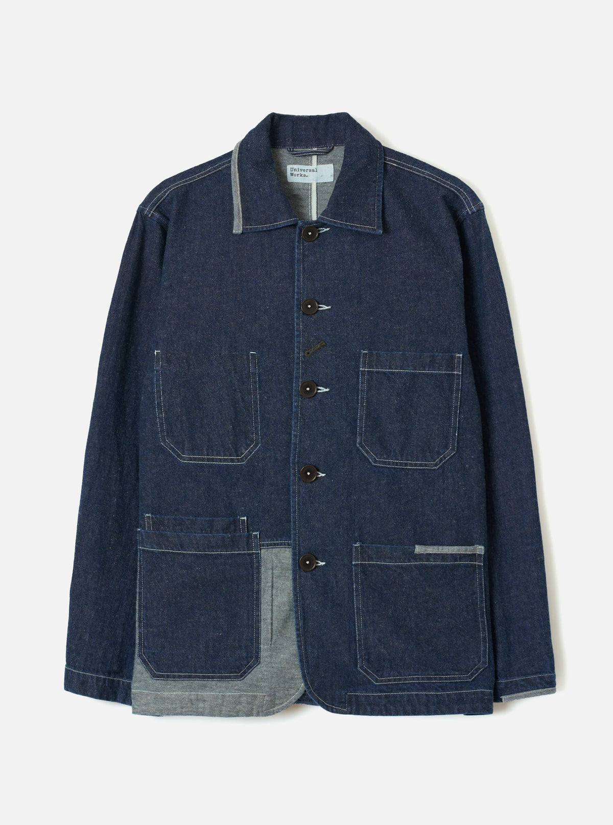 Universal Works - OG Bakers Chore Jacket in Indigo Future Denim