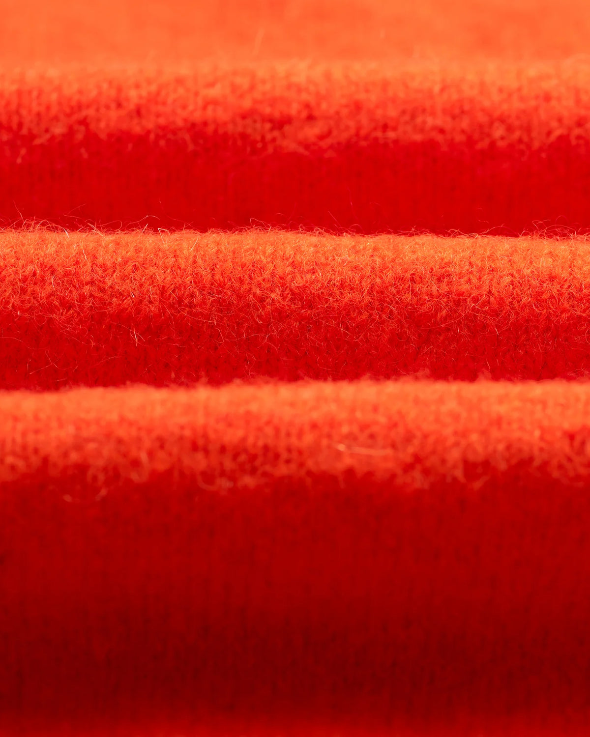 Wax London - Wilde Crewneck in Orange Fluffy Wool