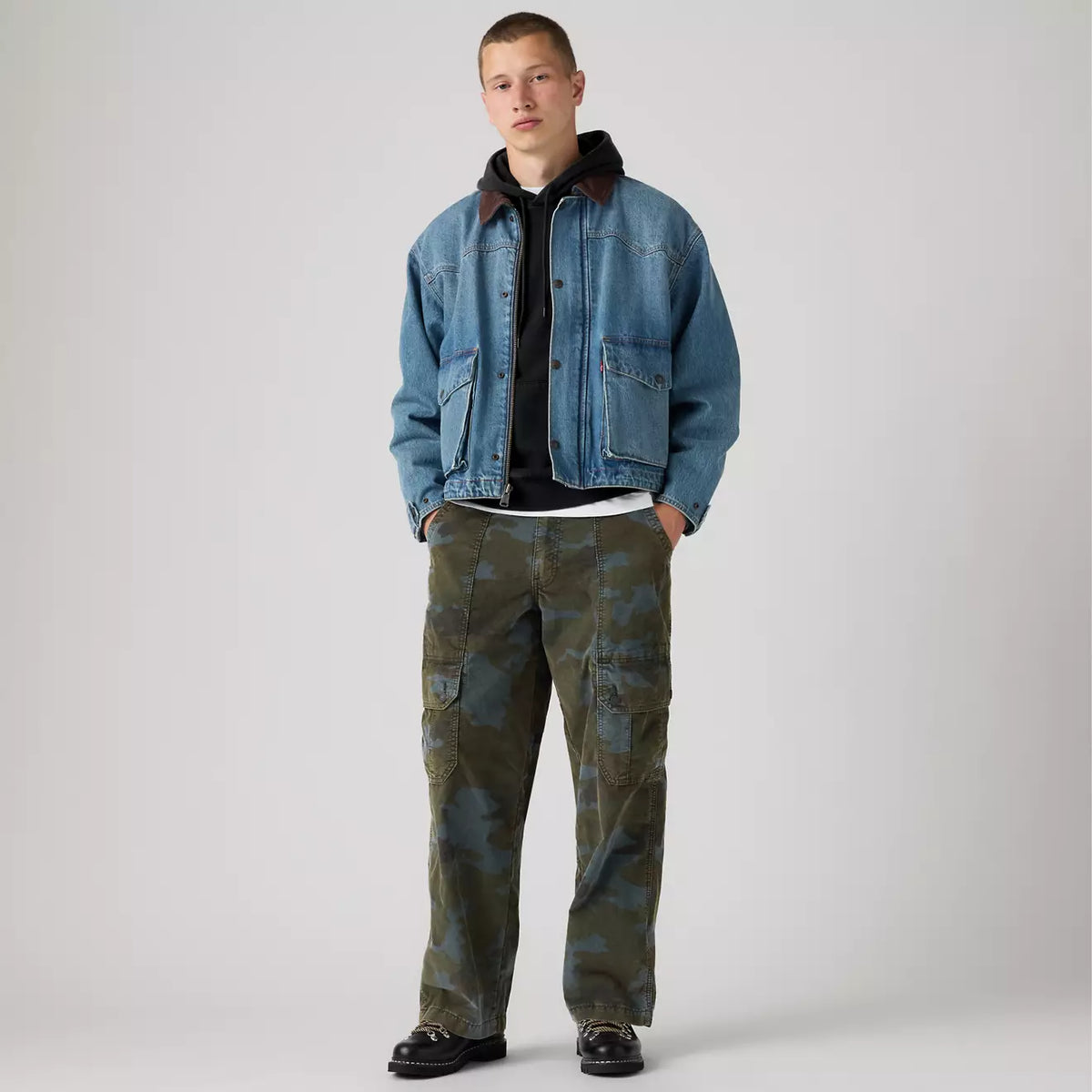 Levi’s - Munroe Trucker Jacket in Kite Express
