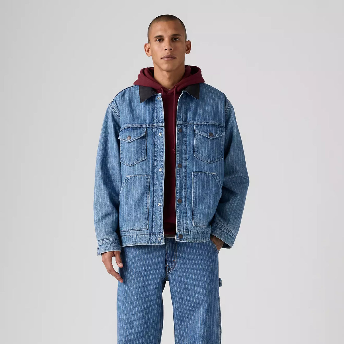 Levi’s - Munroe Trucker Jacket in Kite Express