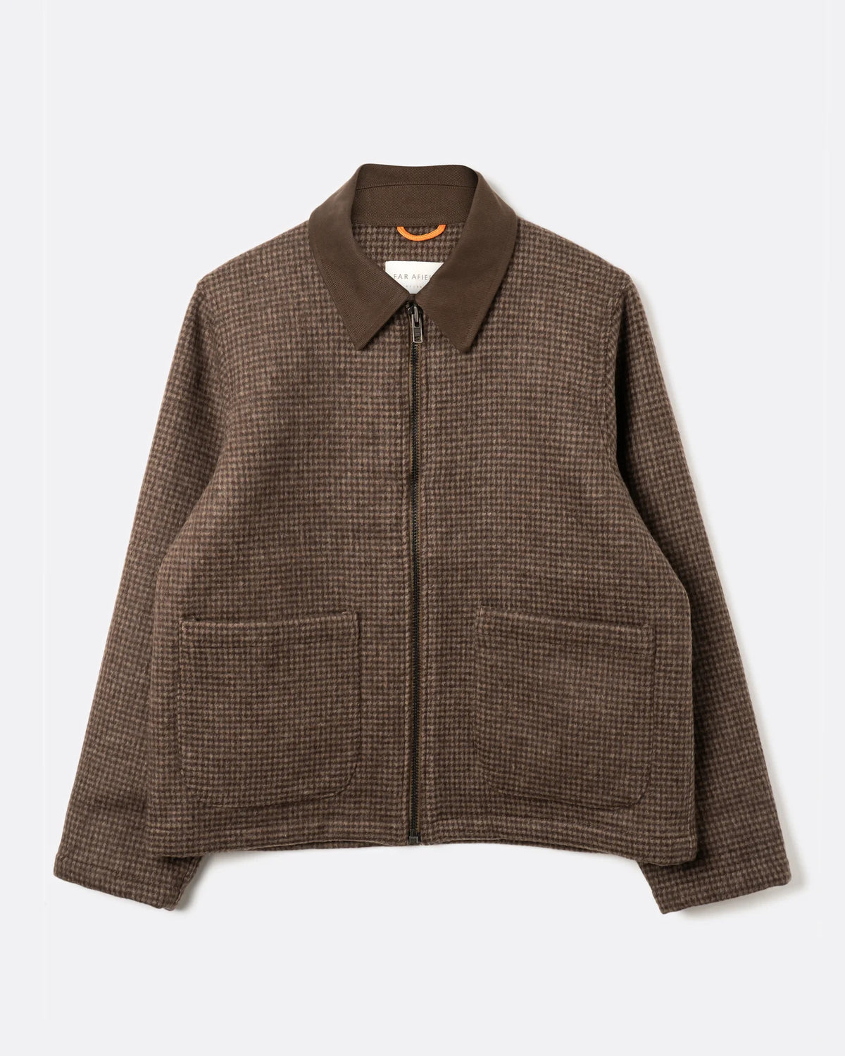 Far Afield - Josef Jacket in Brown Houndstooth