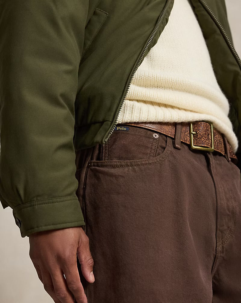 Polo Ralph Lauren - Rivington Relaxed Garment-Dyed Jean in Nutmeg Brown